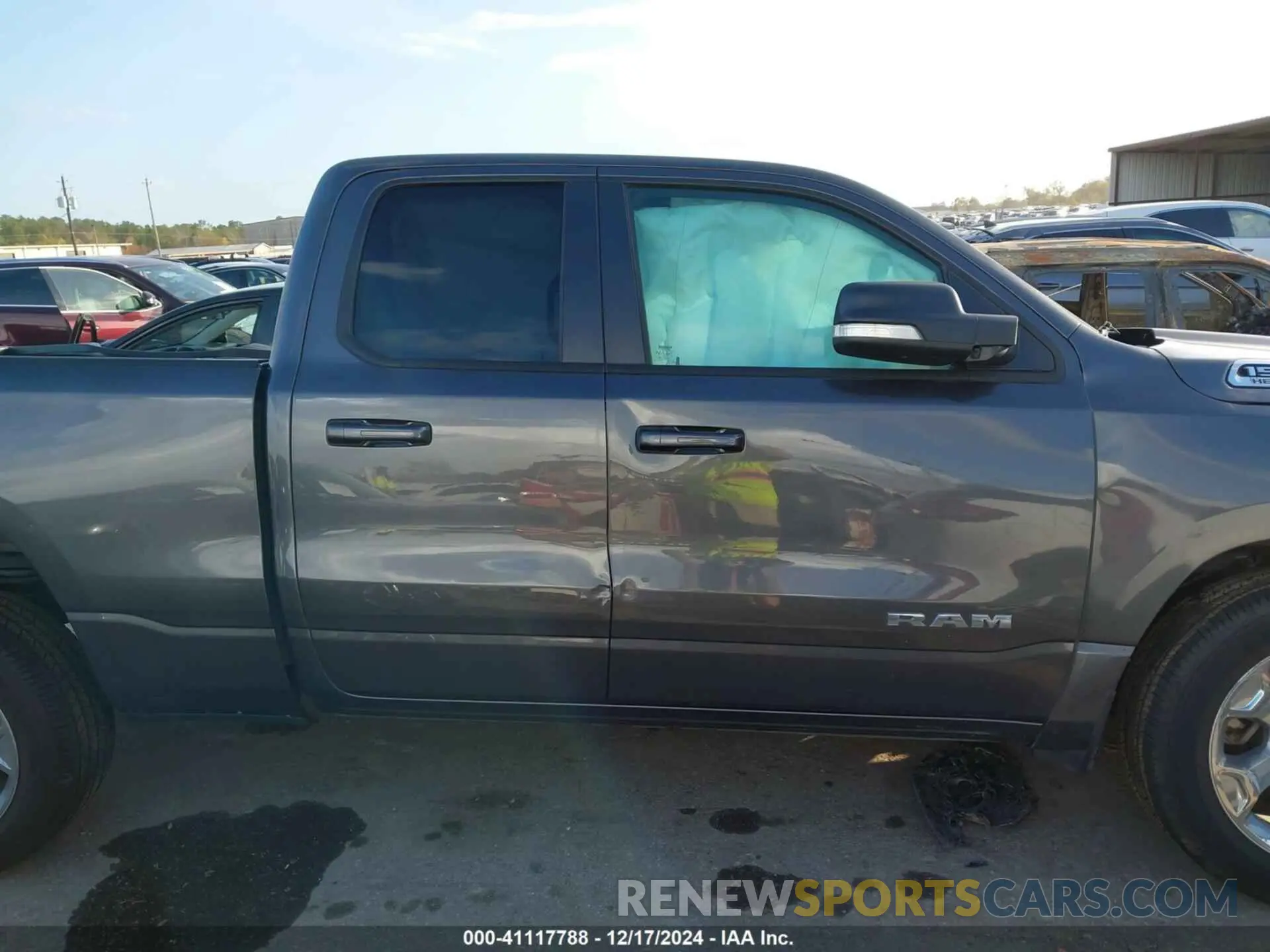 13 fotografías del automóvil dañado 1C6RREBTXNN152855 RAM 1500 2022