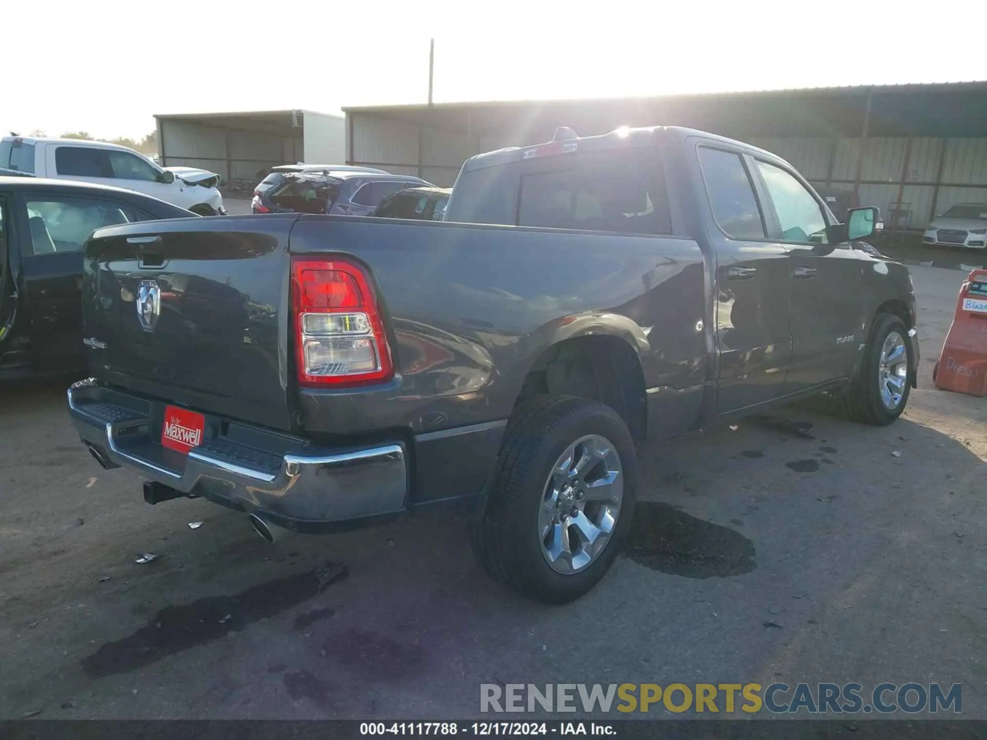 4 fotografías del automóvil dañado 1C6RREBTXNN152855 RAM 1500 2022