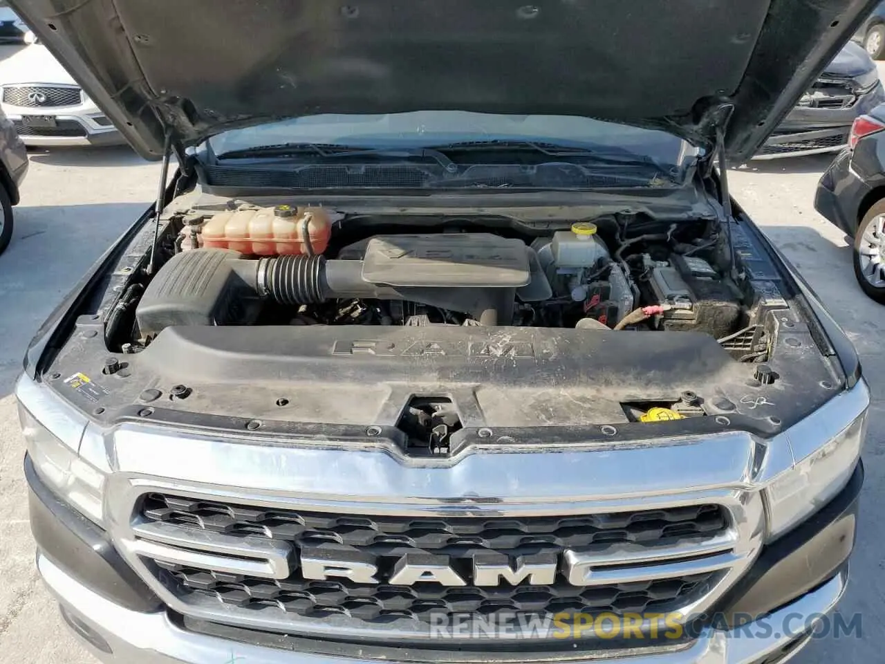 11 fotografías del automóvil dañado 1C6RREFG4NN202176 RAM 1500 2022
