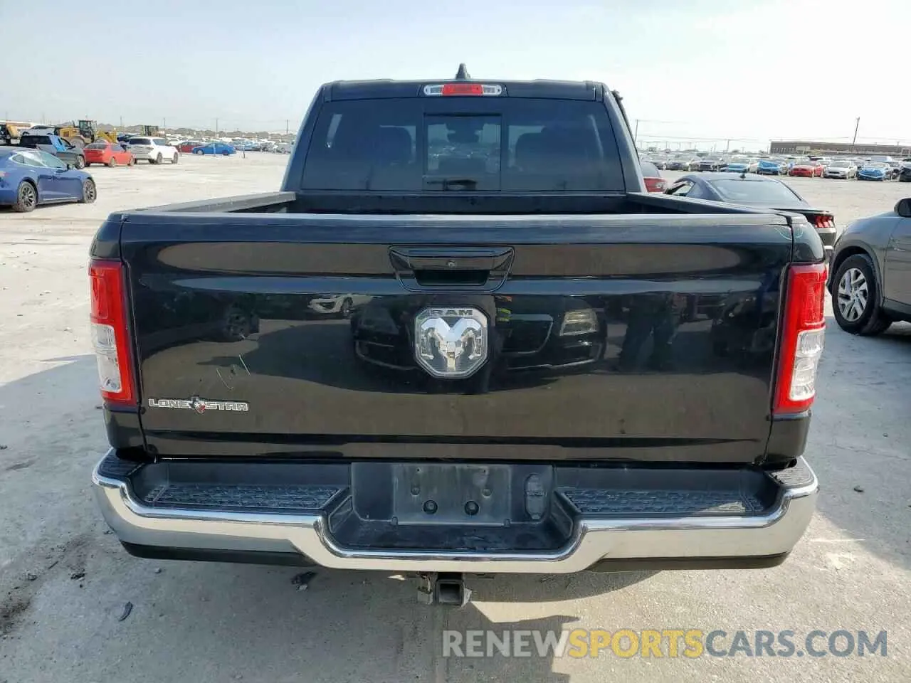 6 fotografías del automóvil dañado 1C6RREFG4NN202176 RAM 1500 2022
