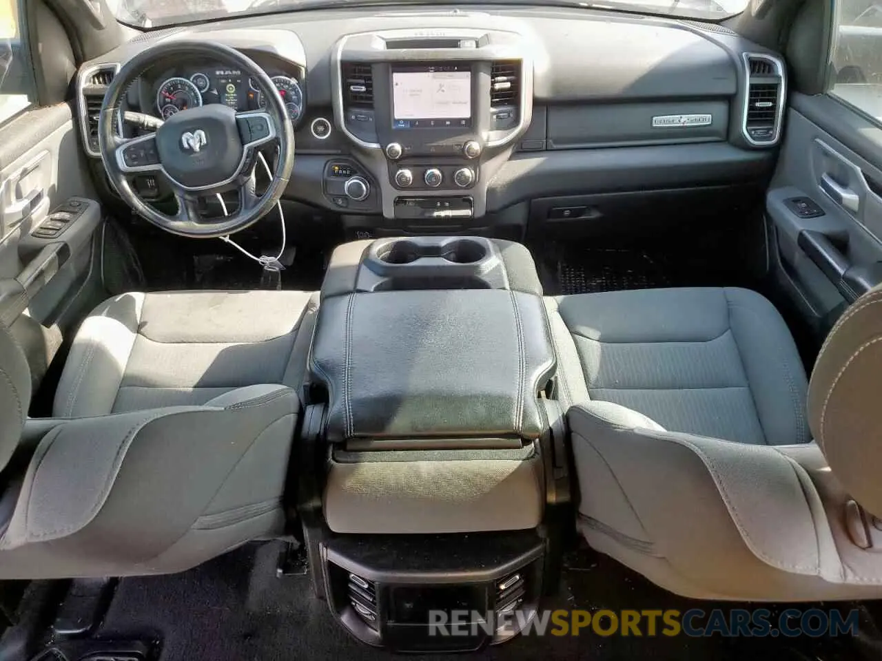 8 fotografías del automóvil dañado 1C6RREFG4NN202176 RAM 1500 2022