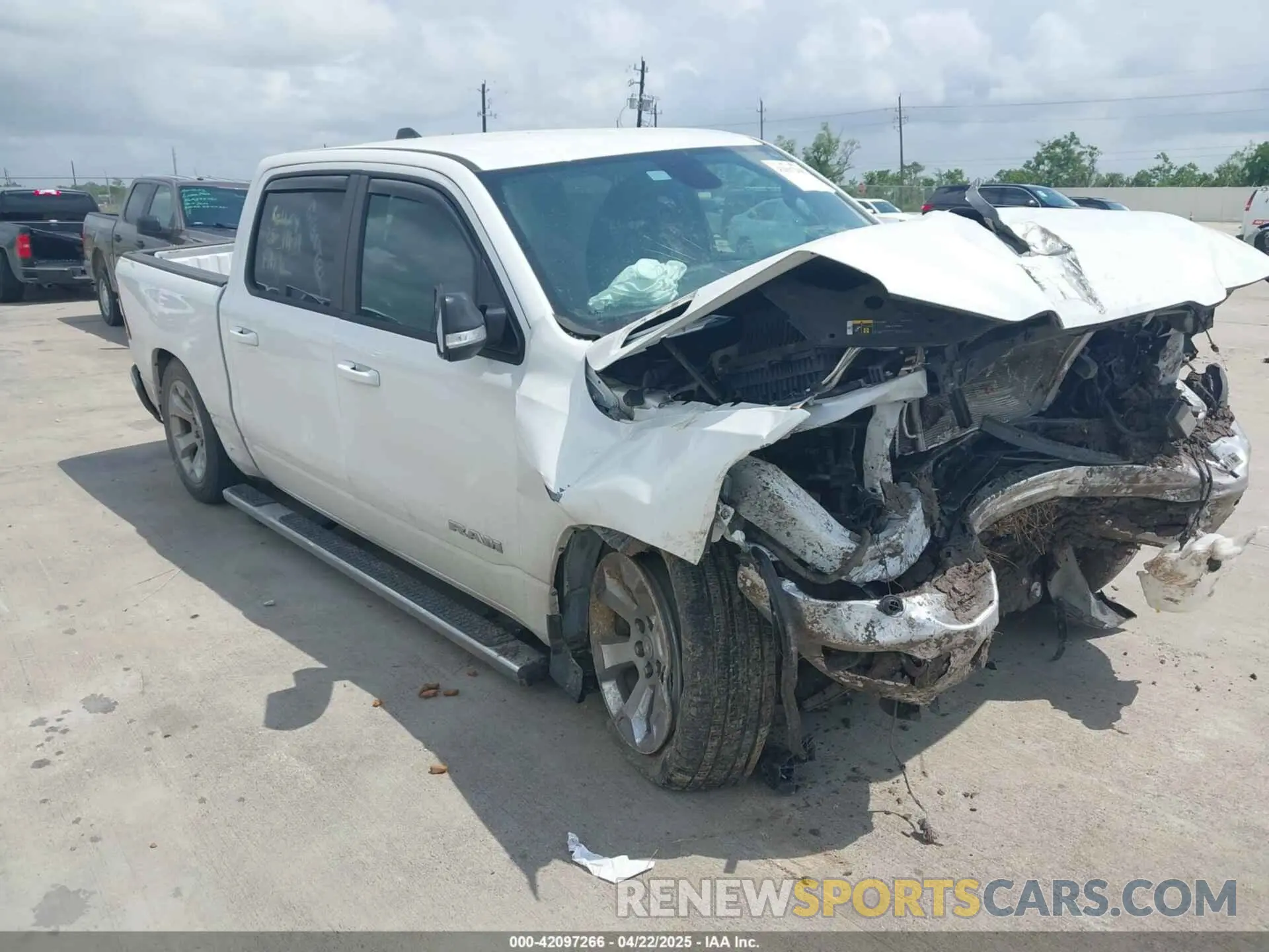 1 fotografías del automóvil dañado 1C6RREFM1NN326038 RAM 1500 2022