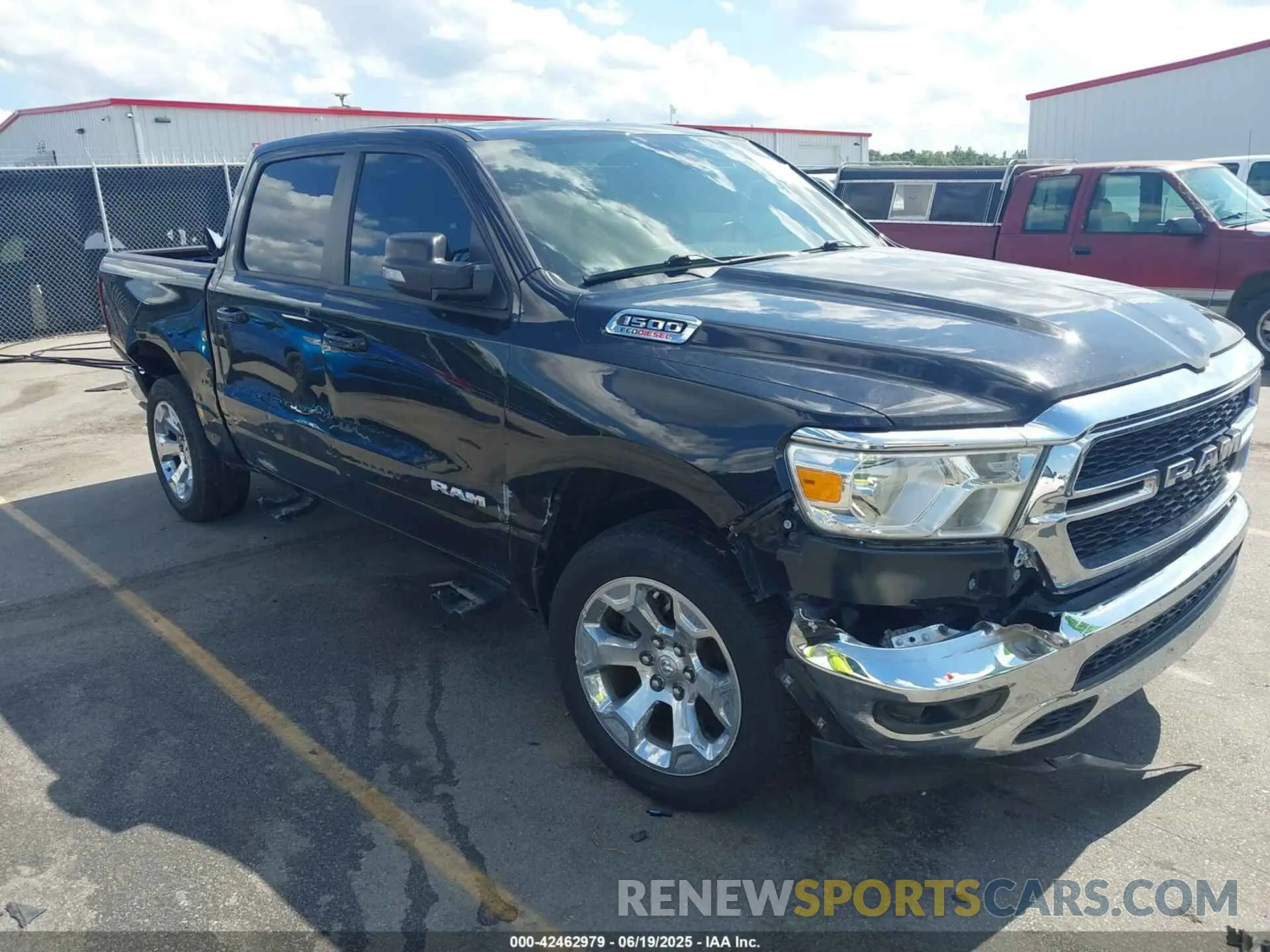 1 fotografías del automóvil dañado 1C6RREFM3NN452644 RAM 1500 2022