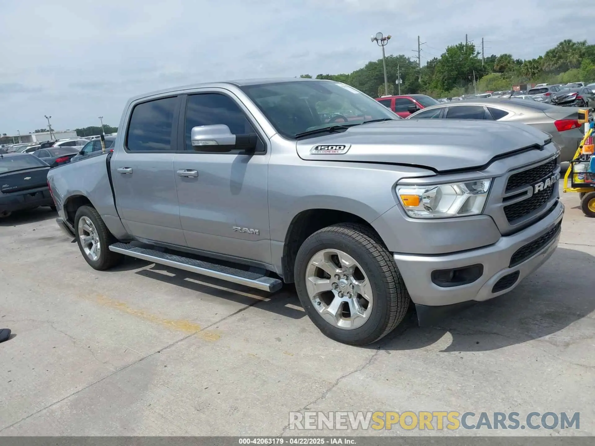 13 fotografías del automóvil dañado 1C6RREFM7NN408498 RAM 1500 2022