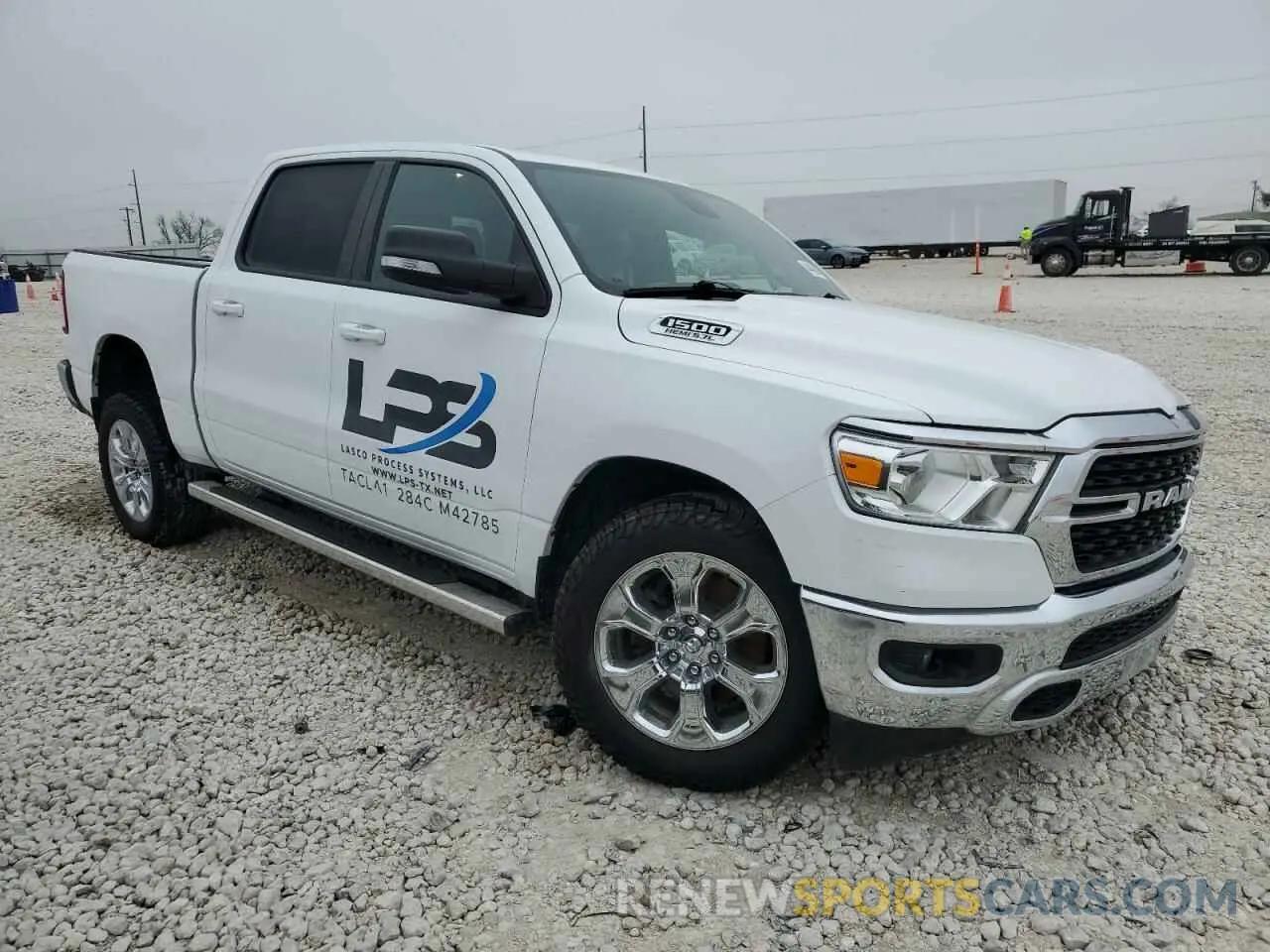 4 fotografías del automóvil dañado 1C6RREFT0NN464158 RAM 1500 2022