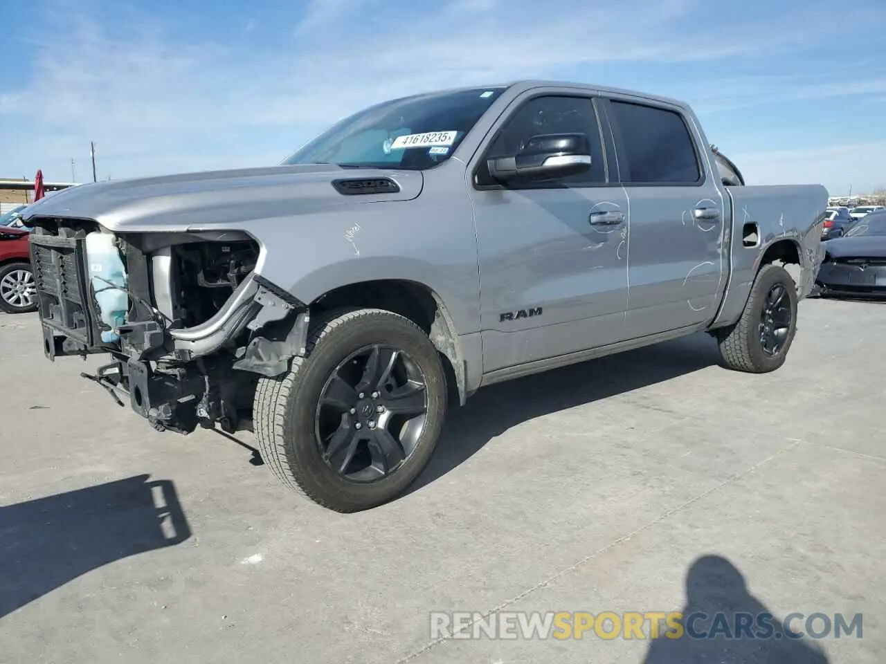 1 fotografías del automóvil dañado 1C6RREFT4NN277716 RAM 1500 2022