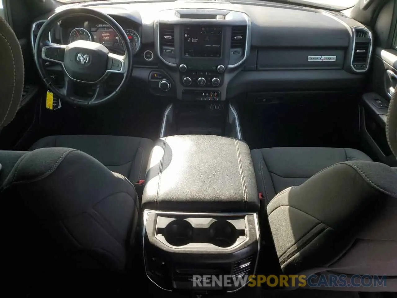 8 fotografías del automóvil dañado 1C6RREFT4NN277716 RAM 1500 2022