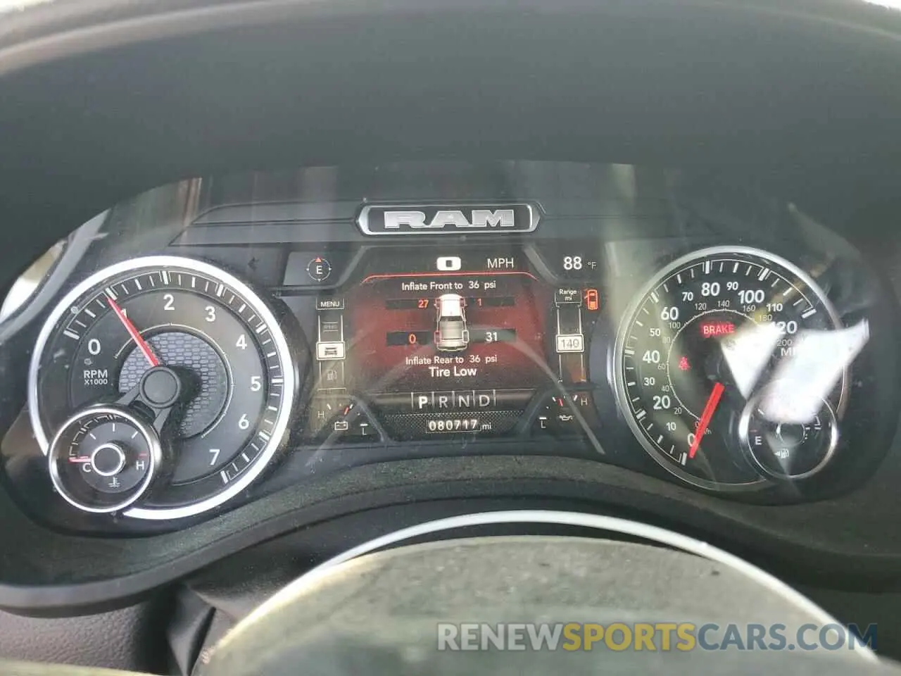 9 fotografías del automóvil dañado 1C6RREFT4NN346999 RAM 1500 2022