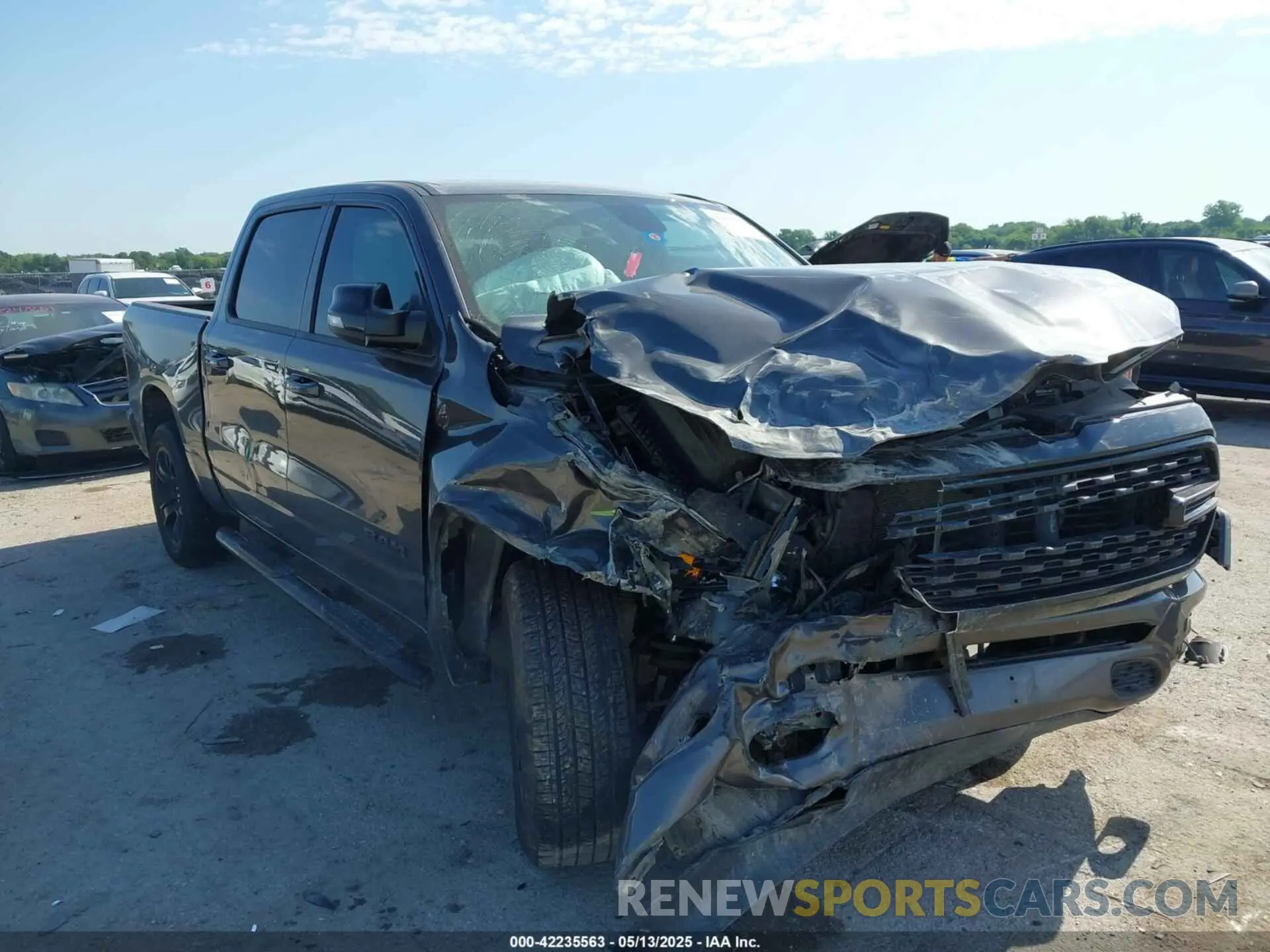 1 fotografías del automóvil dañado 1C6RREFT6NN172787 RAM 1500 2022