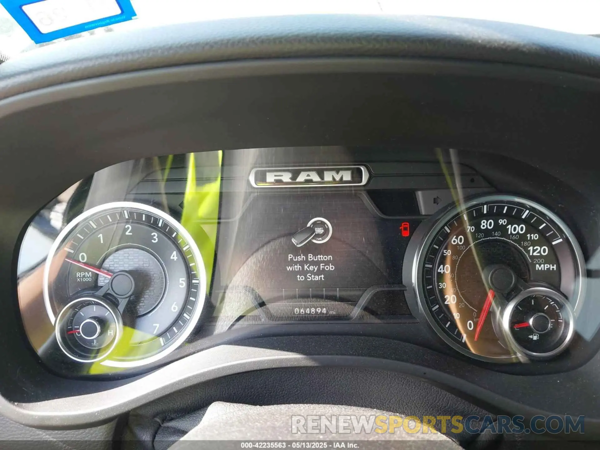 7 fotografías del automóvil dañado 1C6RREFT6NN172787 RAM 1500 2022