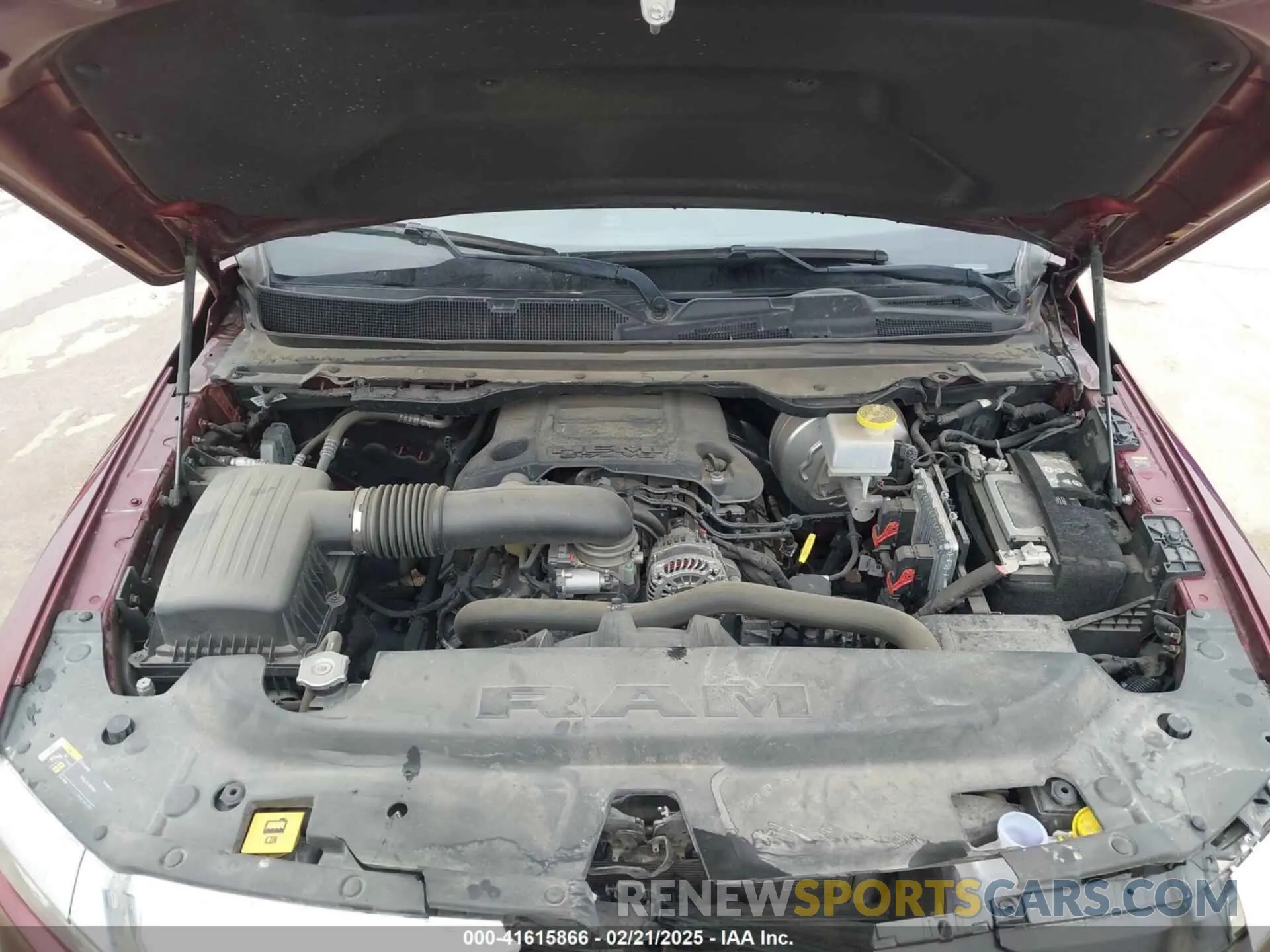 10 fotografías del automóvil dañado 1C6RREFT7NN275782 RAM 1500 2022