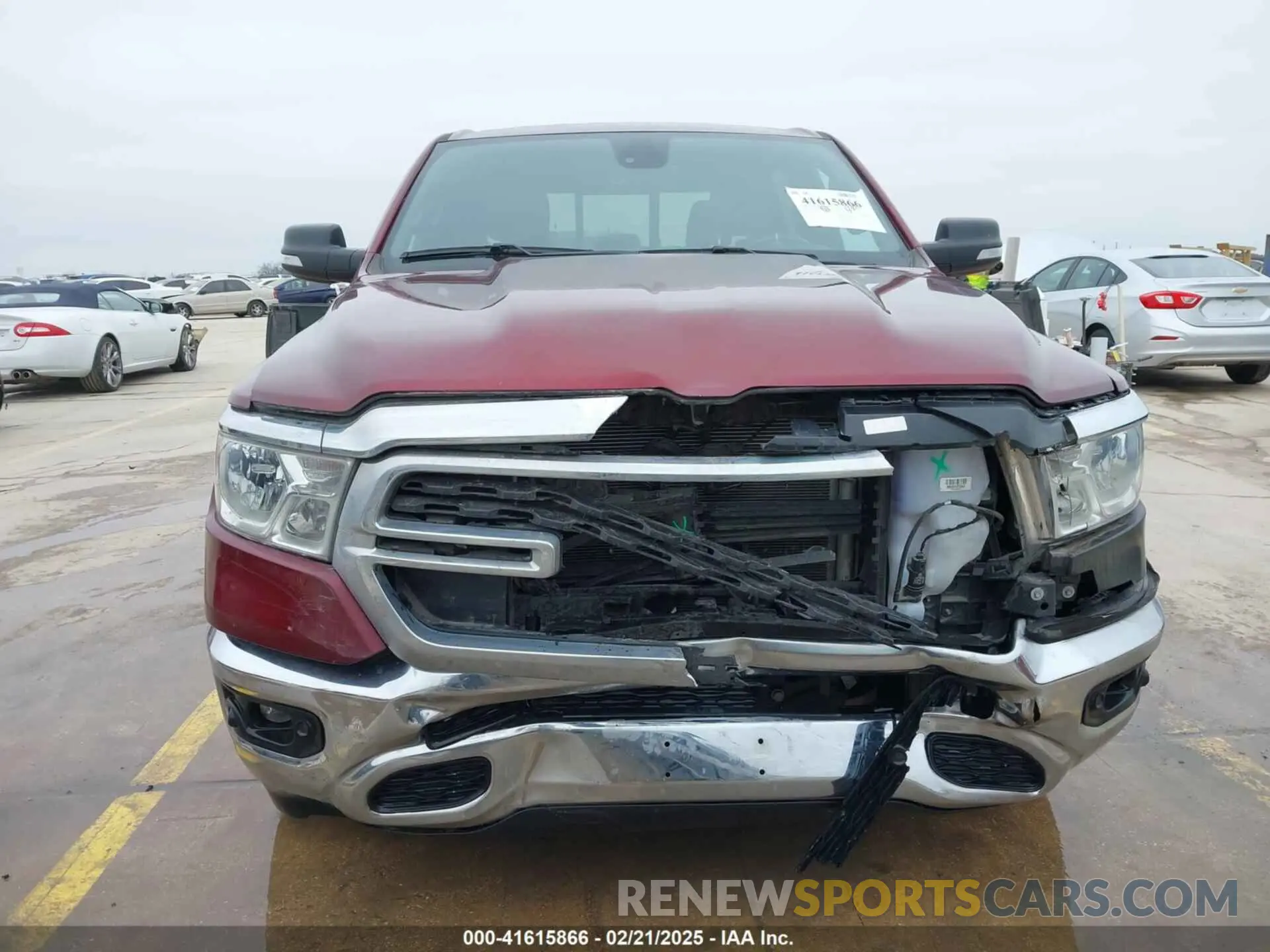 12 fotografías del automóvil dañado 1C6RREFT7NN275782 RAM 1500 2022