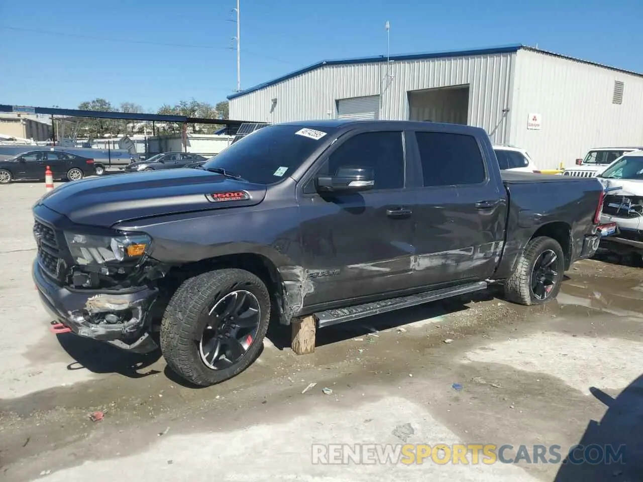 1 fotografías del automóvil dañado 1C6RREFT9NN113880 RAM 1500 2022