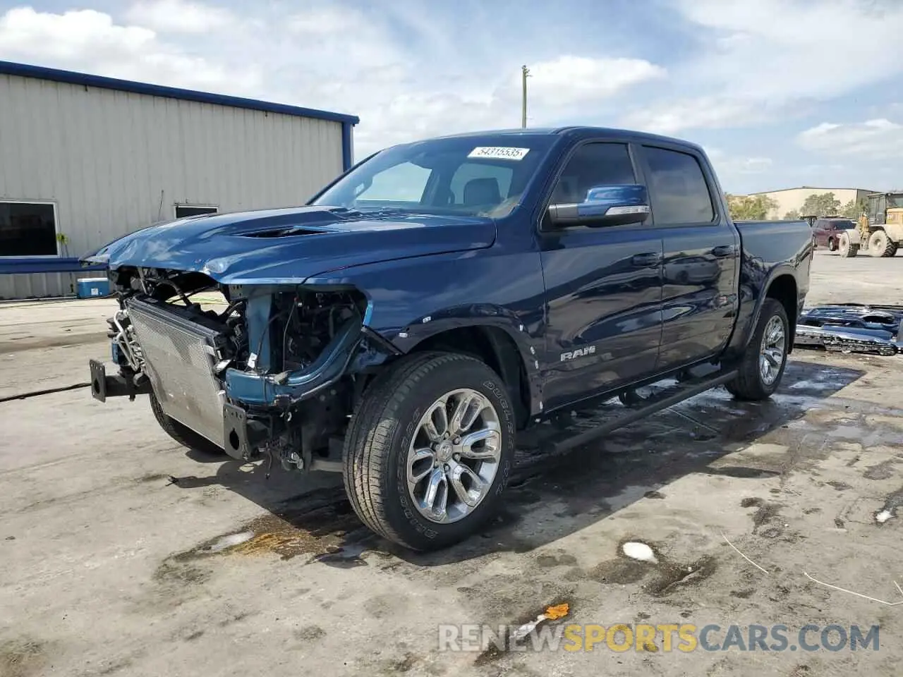 1 fotografías del automóvil dañado 1C6RREJT0NN291572 RAM 1500 2022
