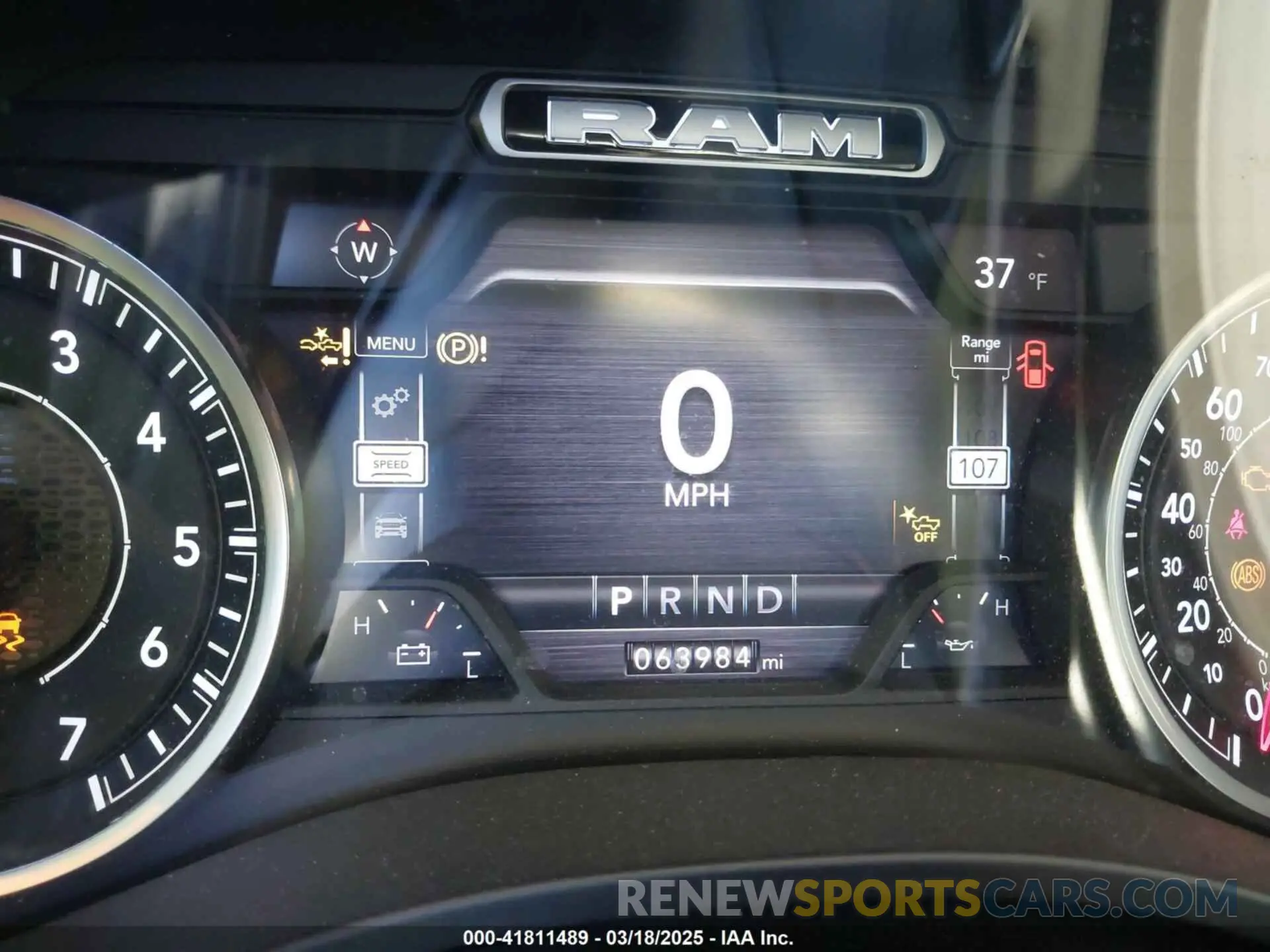 15 fotografías del automóvil dañado 1C6RREJT8NN190134 RAM 1500 2022