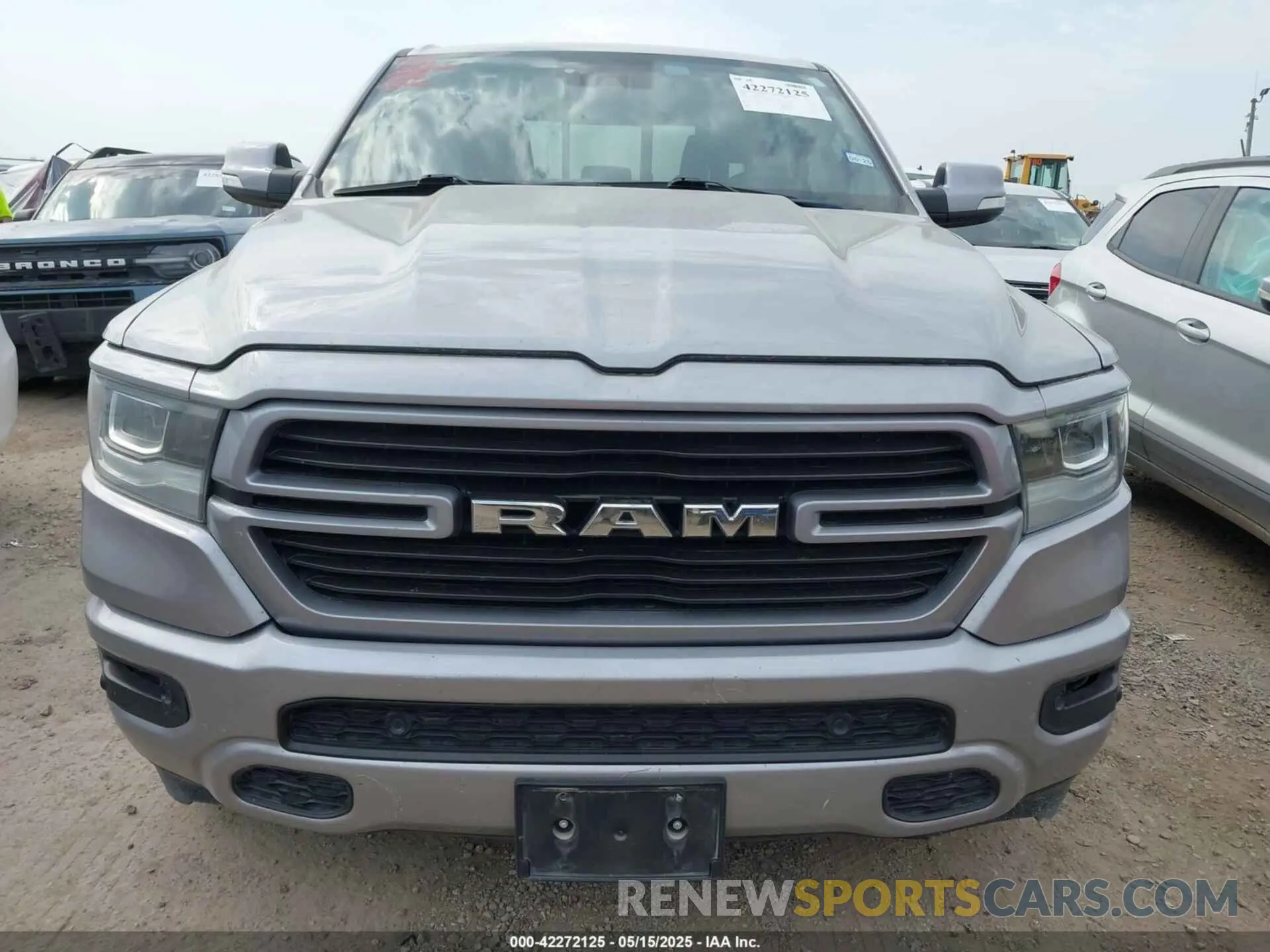 12 fotografías del automóvil dañado 1C6RREJT8NN275491 RAM 1500 2022