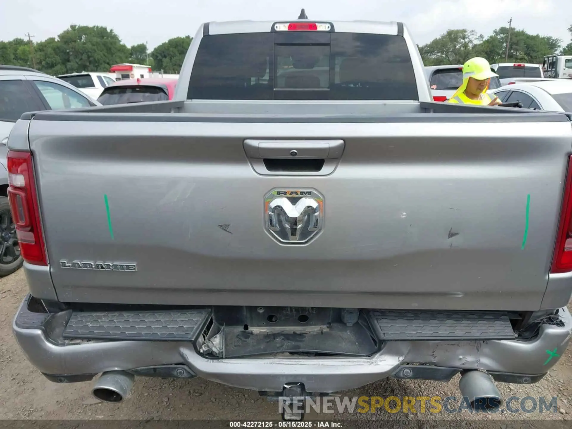 16 fotografías del automóvil dañado 1C6RREJT8NN275491 RAM 1500 2022