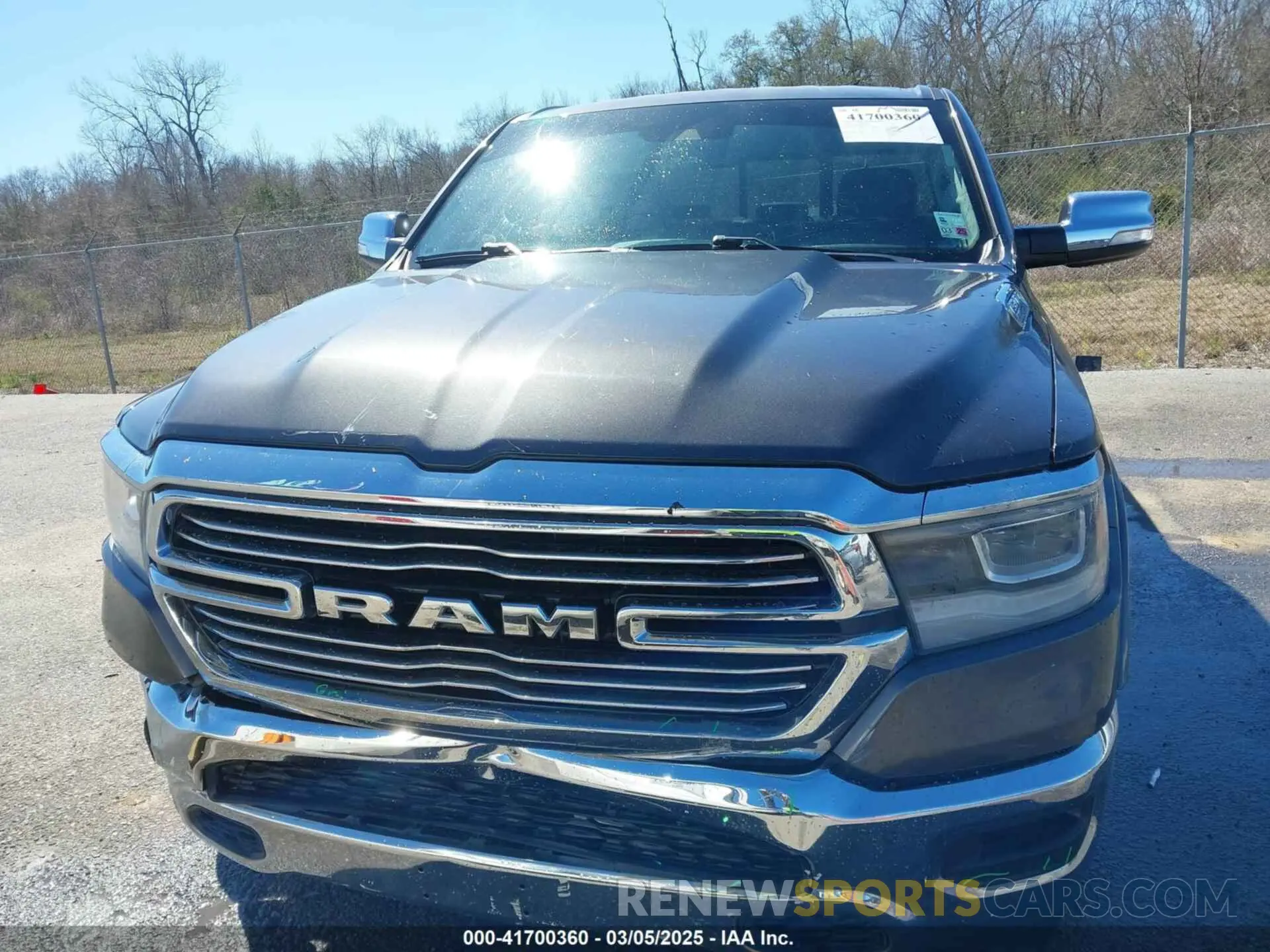 12 fotografías del automóvil dañado 1C6RREJT8NN337004 RAM 1500 2022