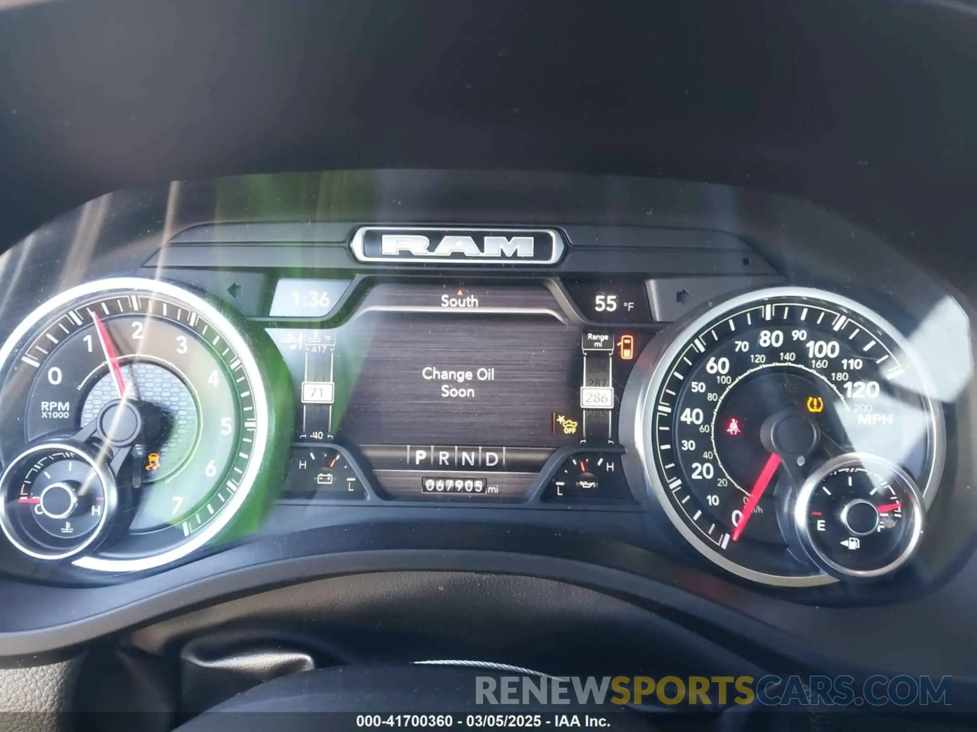 7 fotografías del automóvil dañado 1C6RREJT8NN337004 RAM 1500 2022
