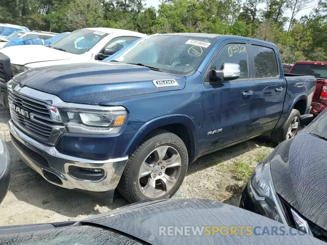 1 fotografías del automóvil dañado 1C6RREJT9NN219799 RAM 1500 2022