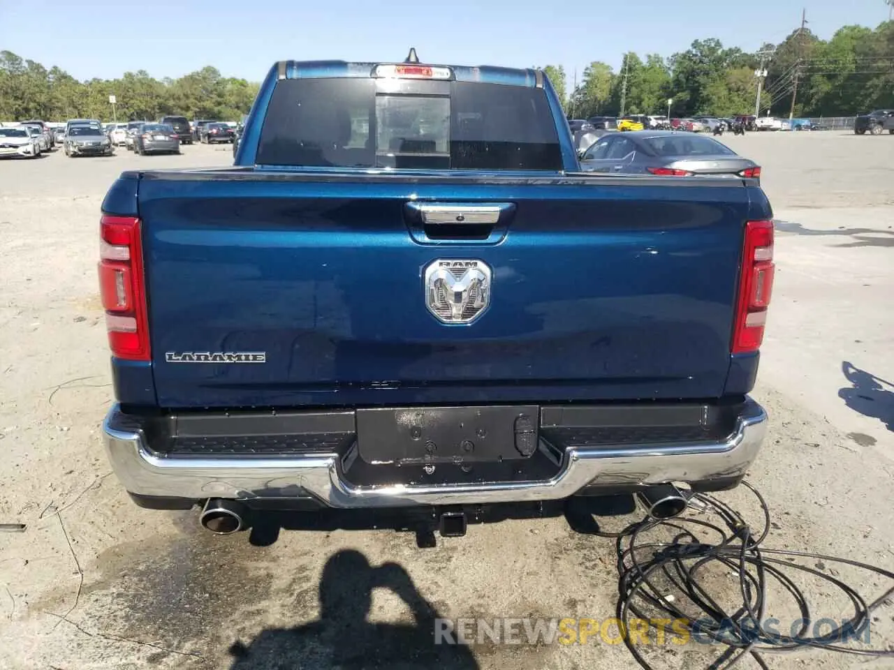 6 fotografías del automóvil dañado 1C6RREJT9NN219799 RAM 1500 2022
