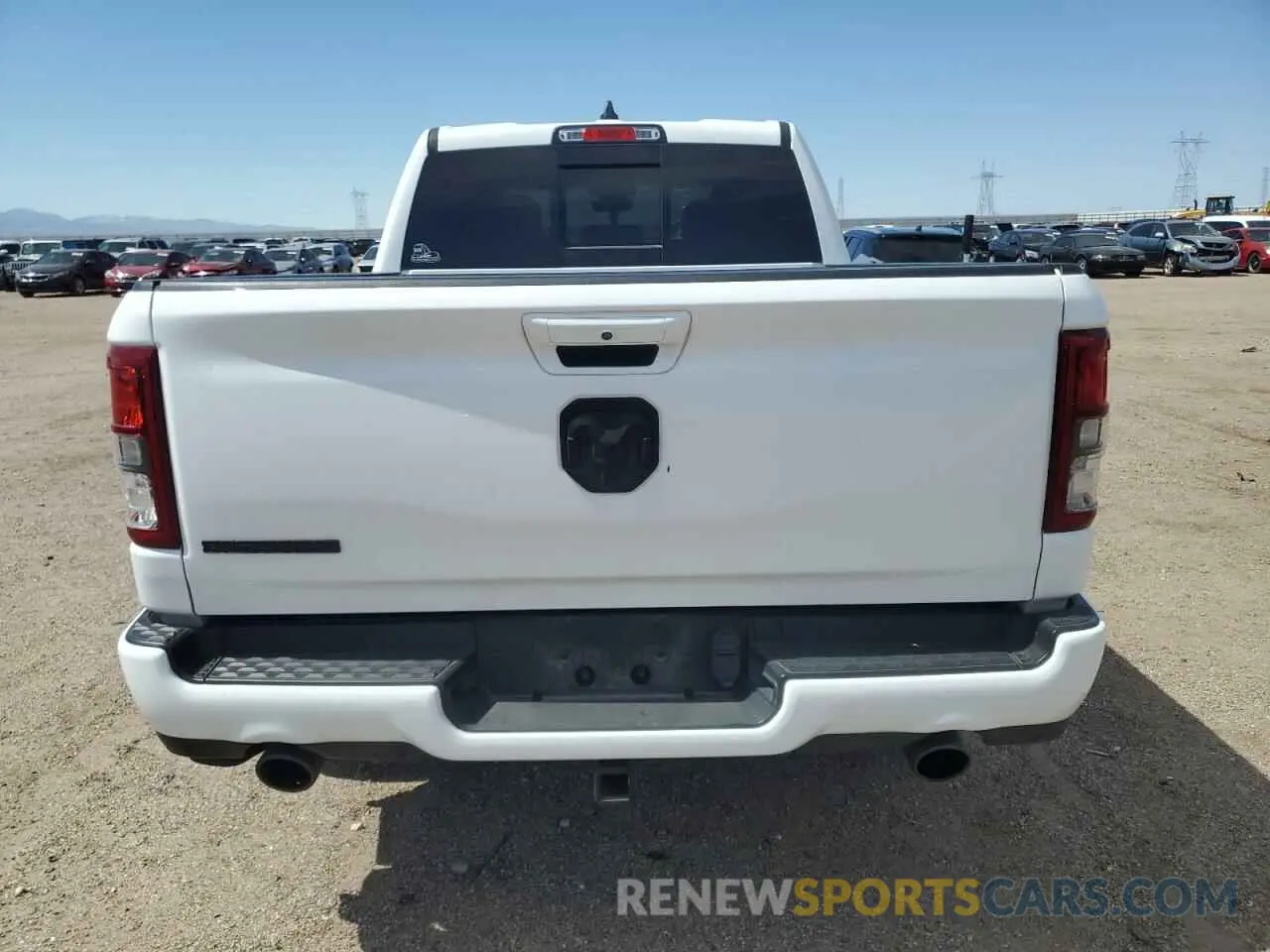 6 fotografías del automóvil dañado 1C6RREMTXNN408134 RAM 1500 2022