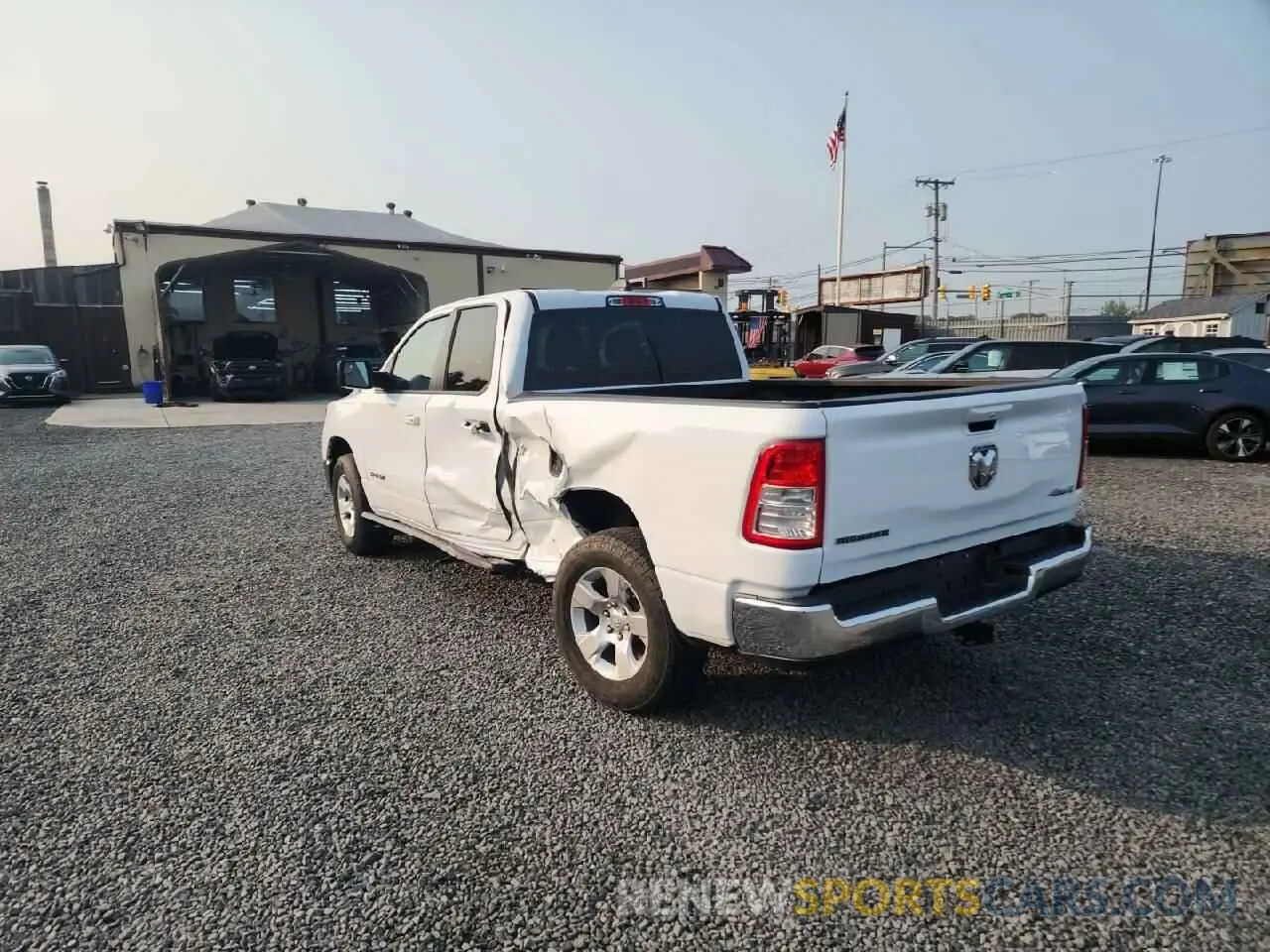2 fotografías del automóvil dañado 1C6RRFBG0NN278621 RAM 1500 2022