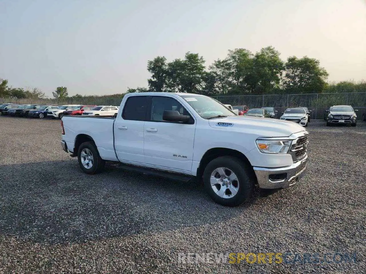 3 fotografías del automóvil dañado 1C6RRFBG0NN278621 RAM 1500 2022