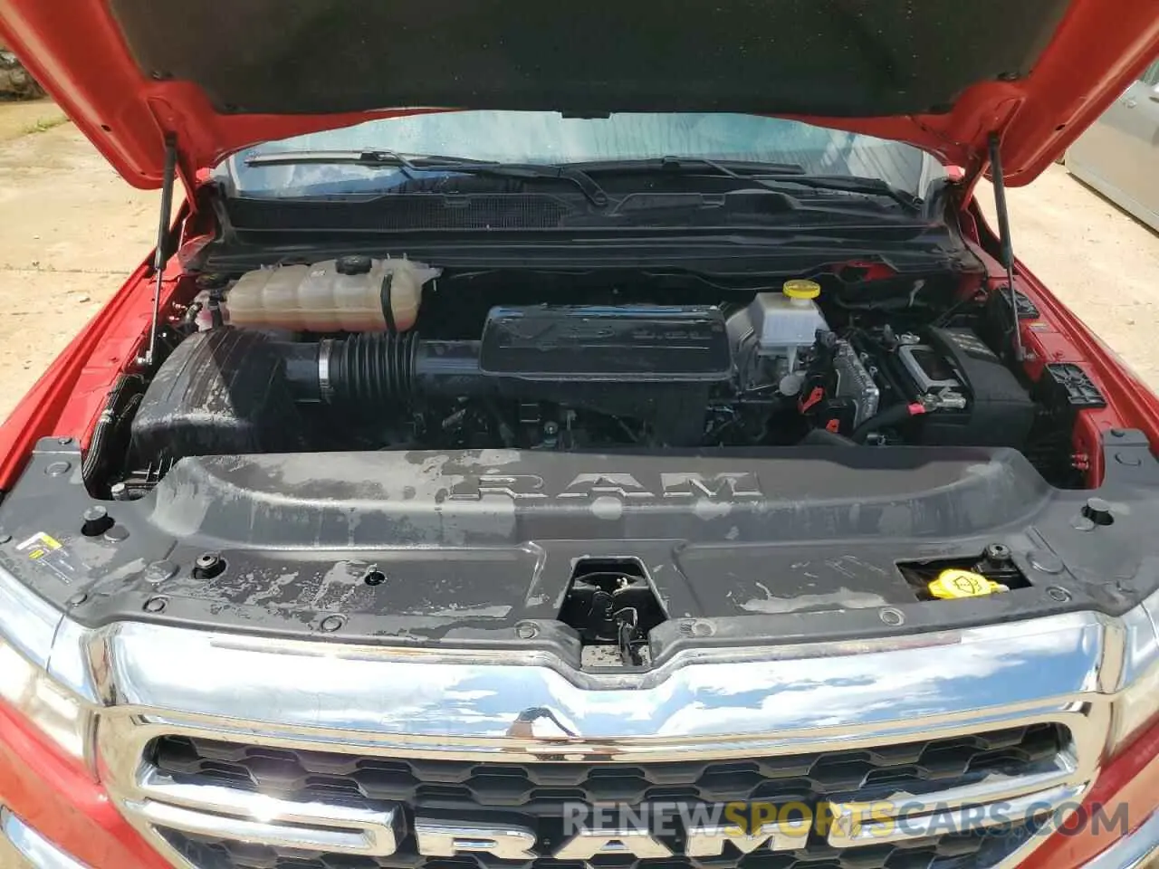 11 fotografías del automóvil dañado 1C6RRFBG1NN480304 RAM 1500 2022