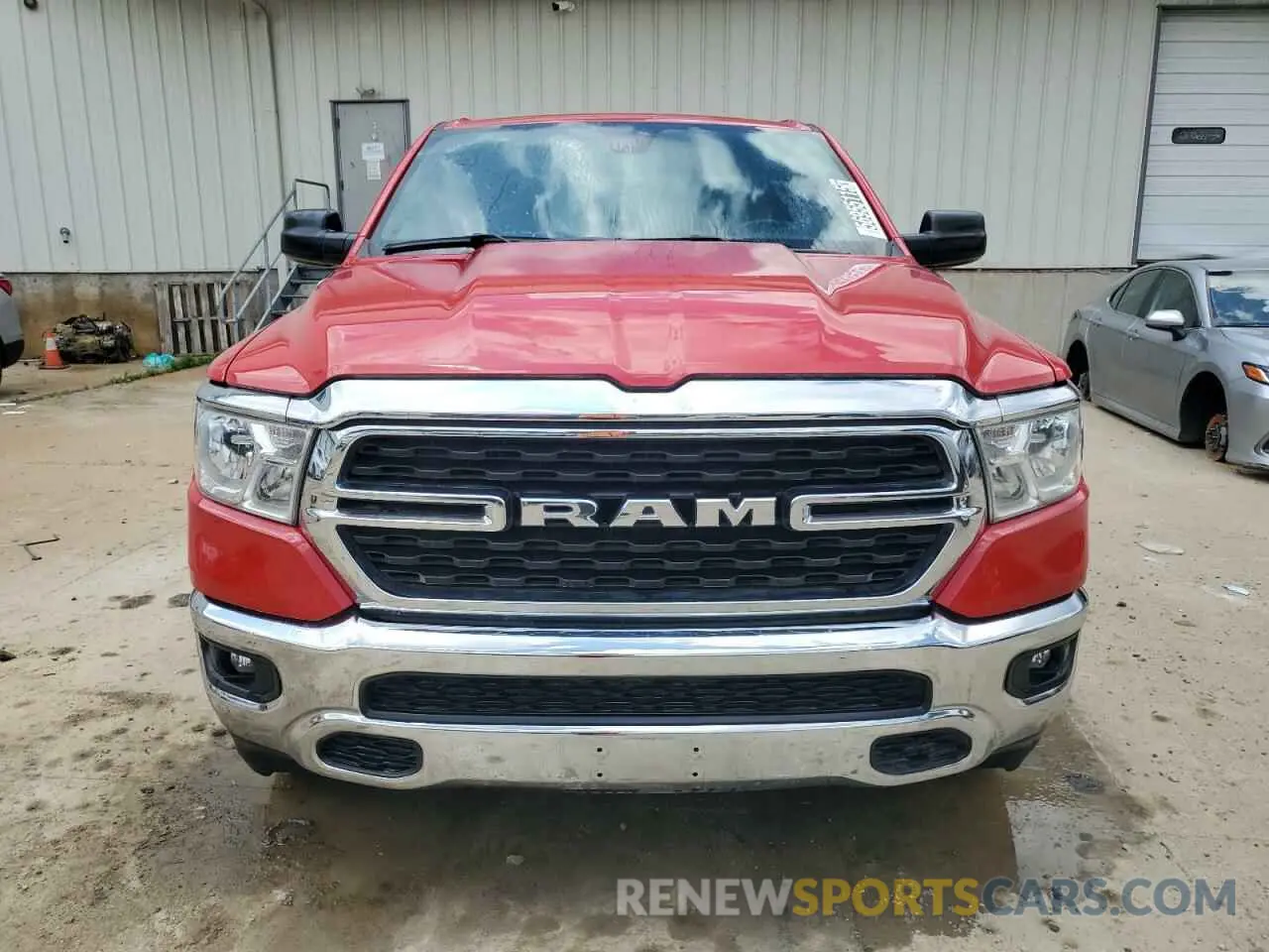 5 fotografías del automóvil dañado 1C6RRFBG1NN480304 RAM 1500 2022