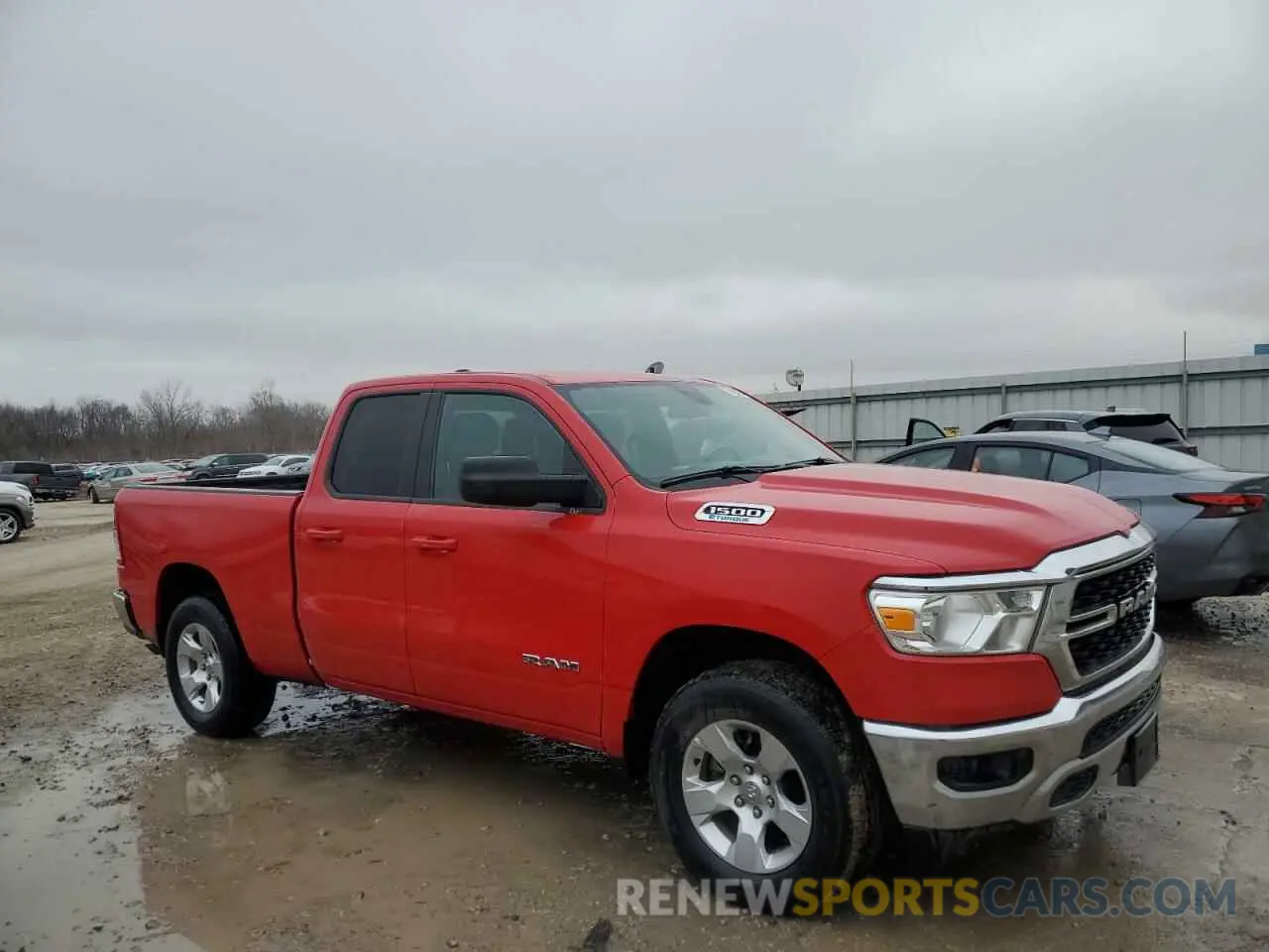 4 fotografías del automóvil dañado 1C6RRFBG2NN480330 RAM 1500 2022