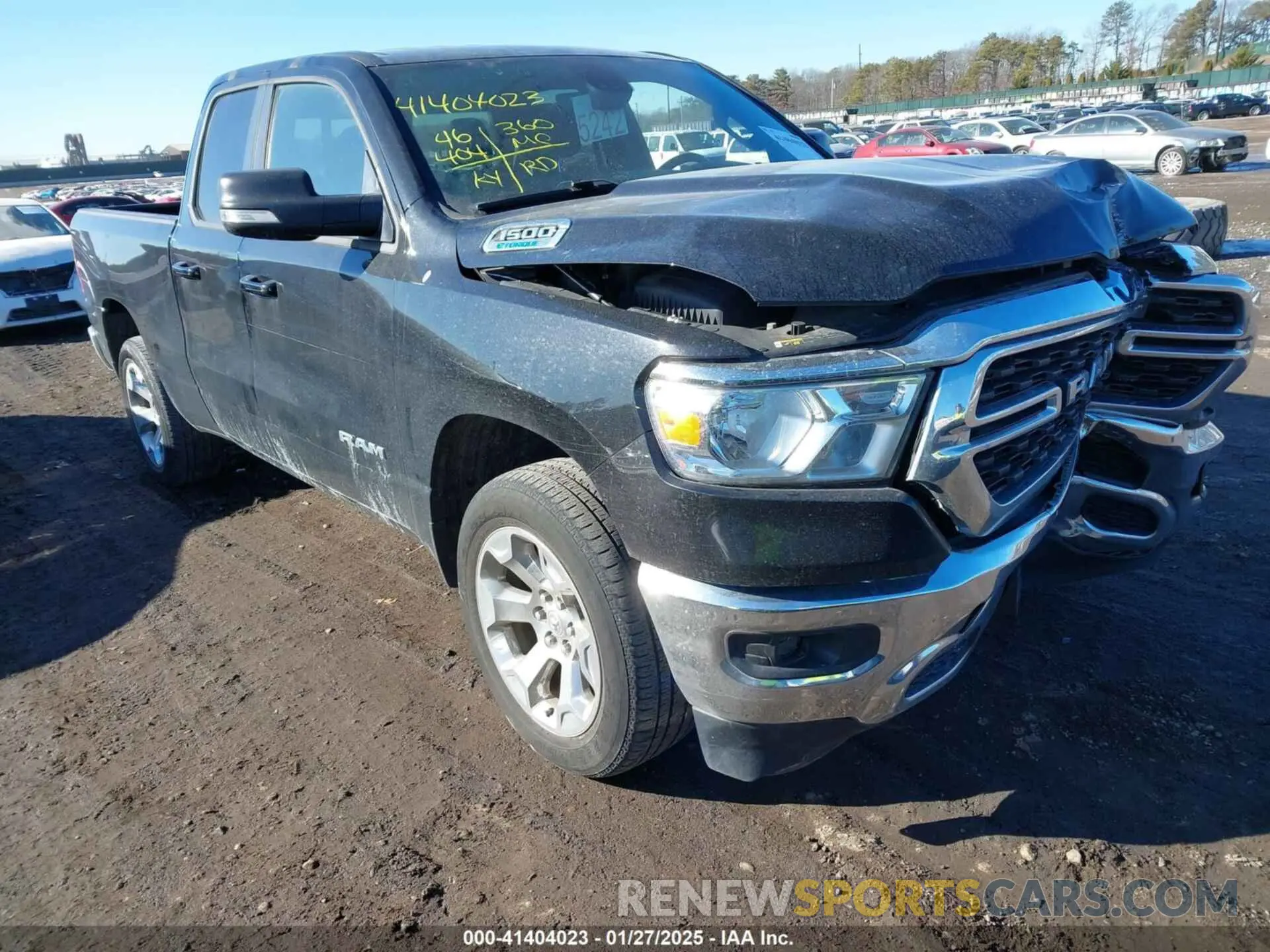 1 fotografías del automóvil dañado 1C6RRFBG3NN341419 RAM 1500 2022