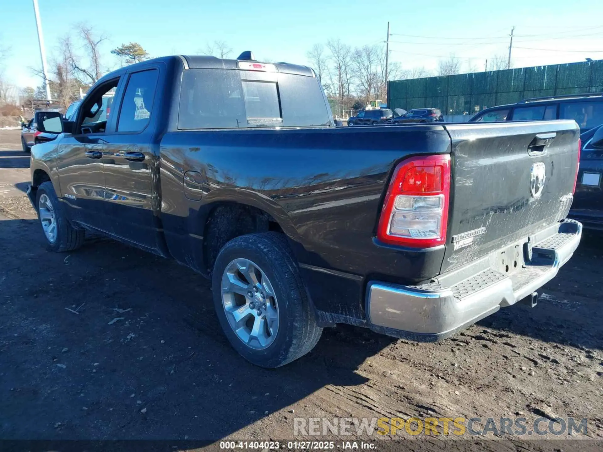 3 fotografías del automóvil dañado 1C6RRFBG3NN341419 RAM 1500 2022