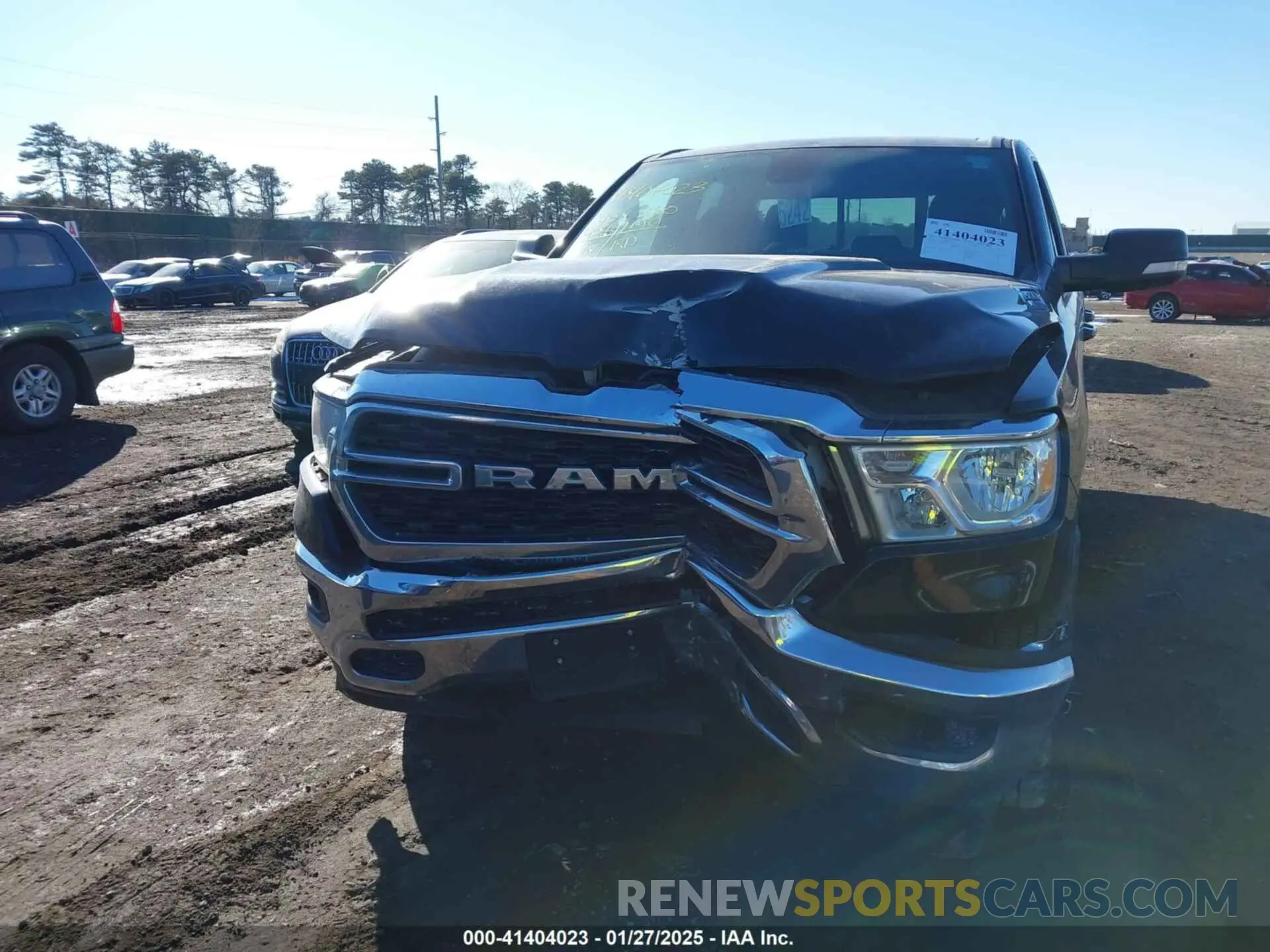 6 fotografías del automóvil dañado 1C6RRFBG3NN341419 RAM 1500 2022