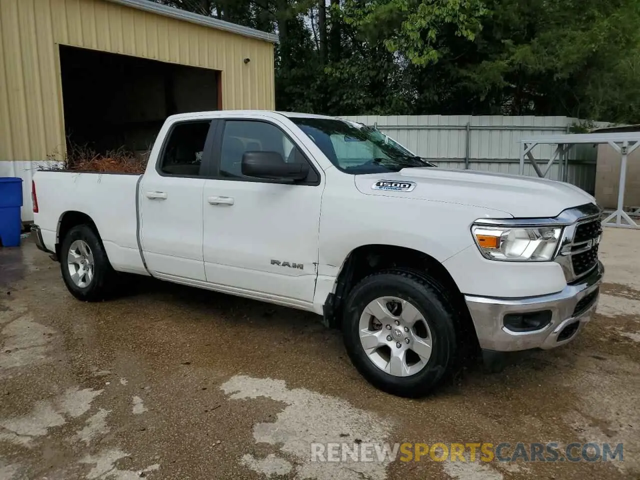 4 fotografías del automóvil dañado 1C6RRFBG5NN468401 RAM 1500 2022