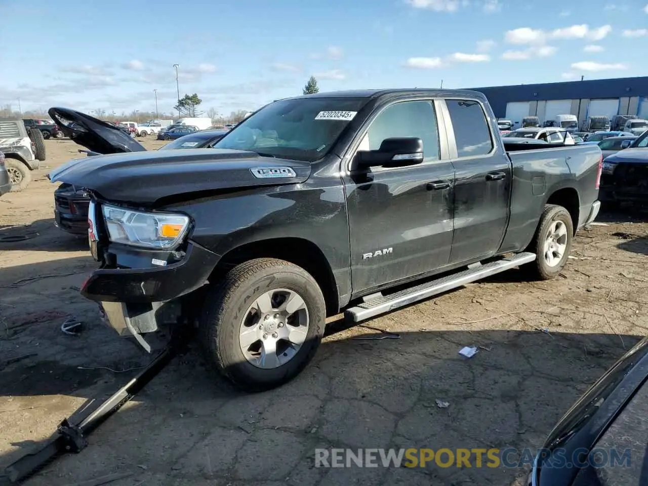 1 fotografías del automóvil dañado 1C6RRFBG6NN293365 RAM 1500 2022
