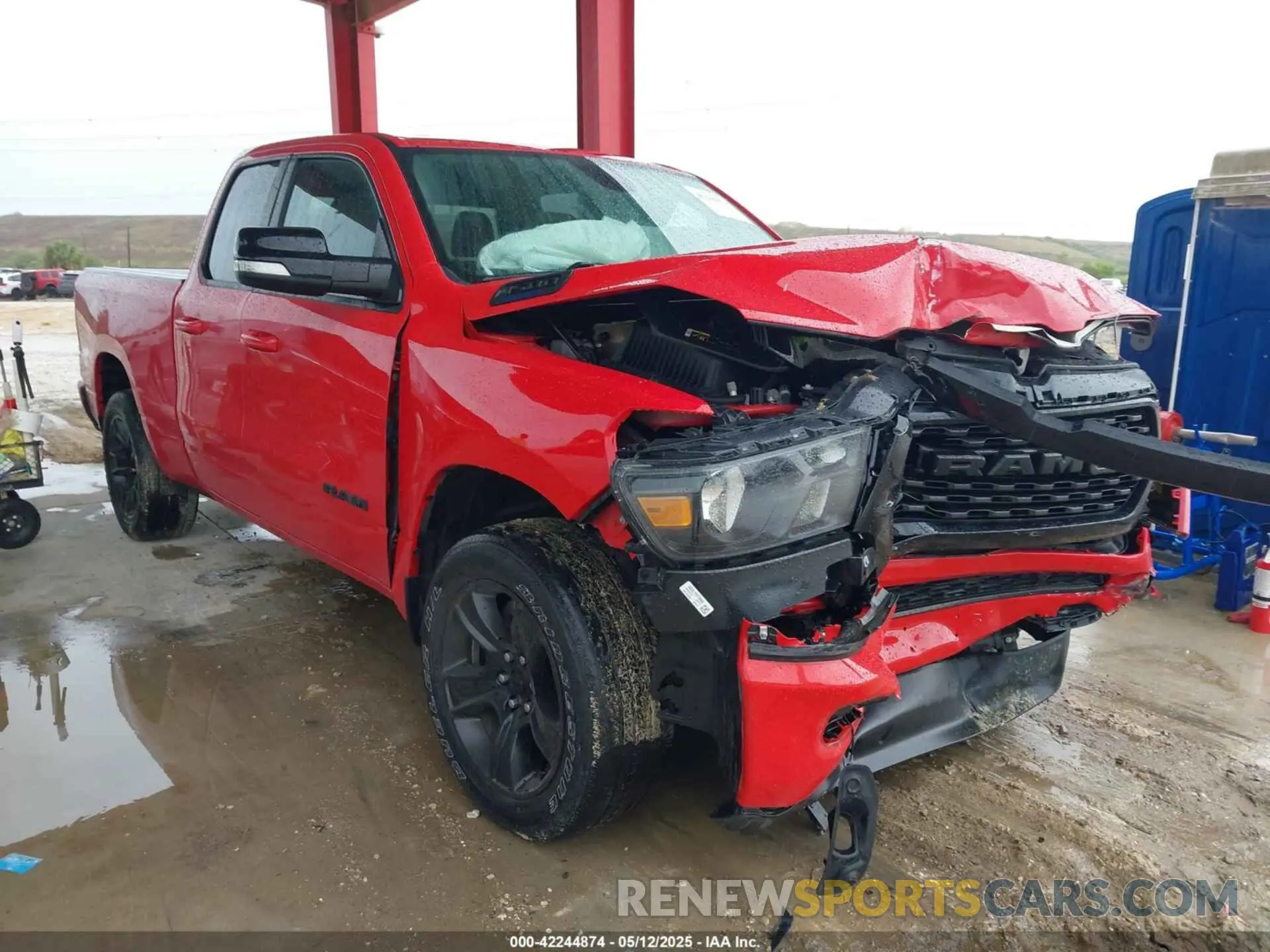 1 fotografías del automóvil dañado 1C6RRFBG7NN220702 RAM 1500 2022