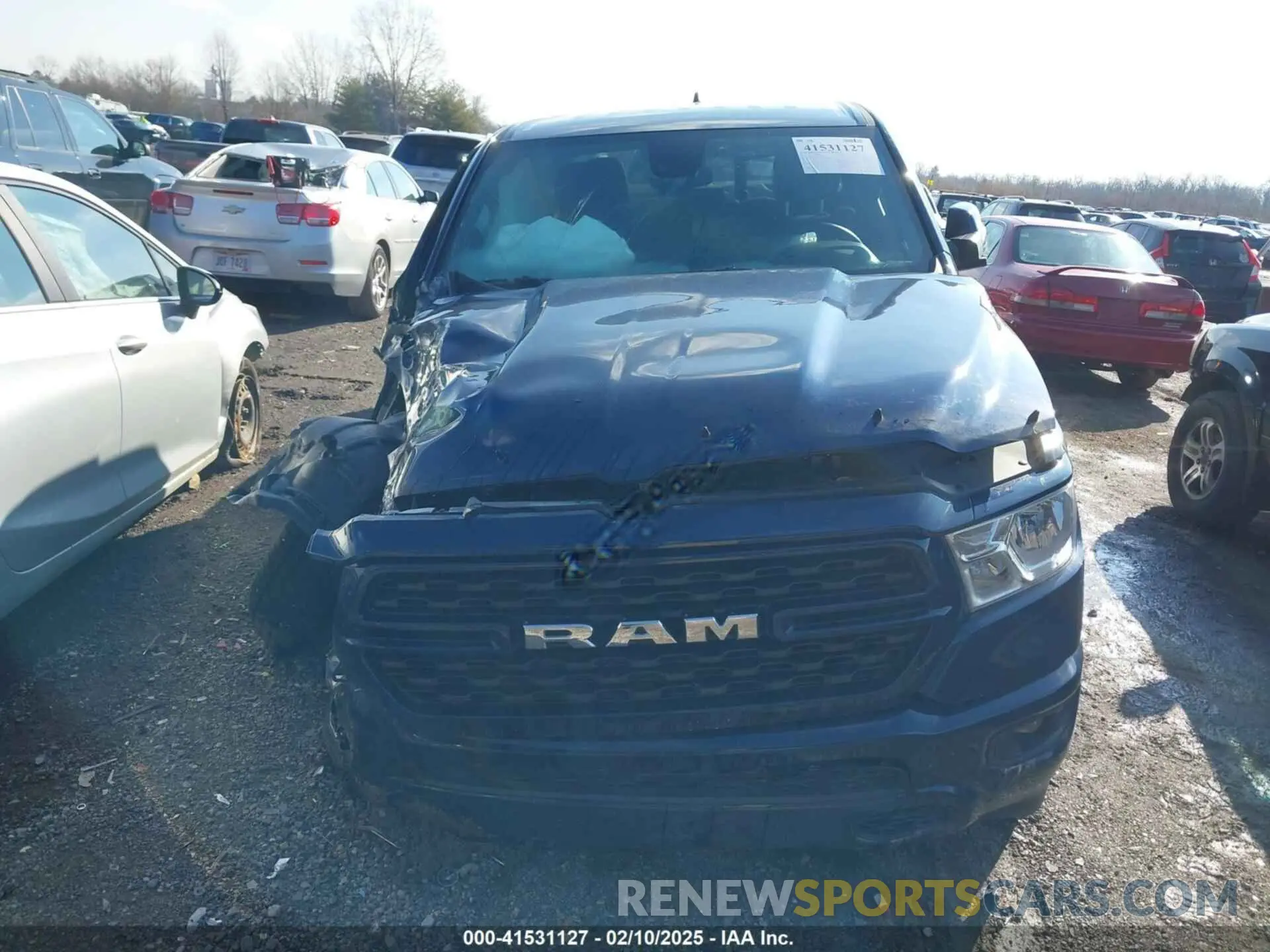 13 fotografías del automóvil dañado 1C6RRFBG7NN423072 RAM 1500 2022