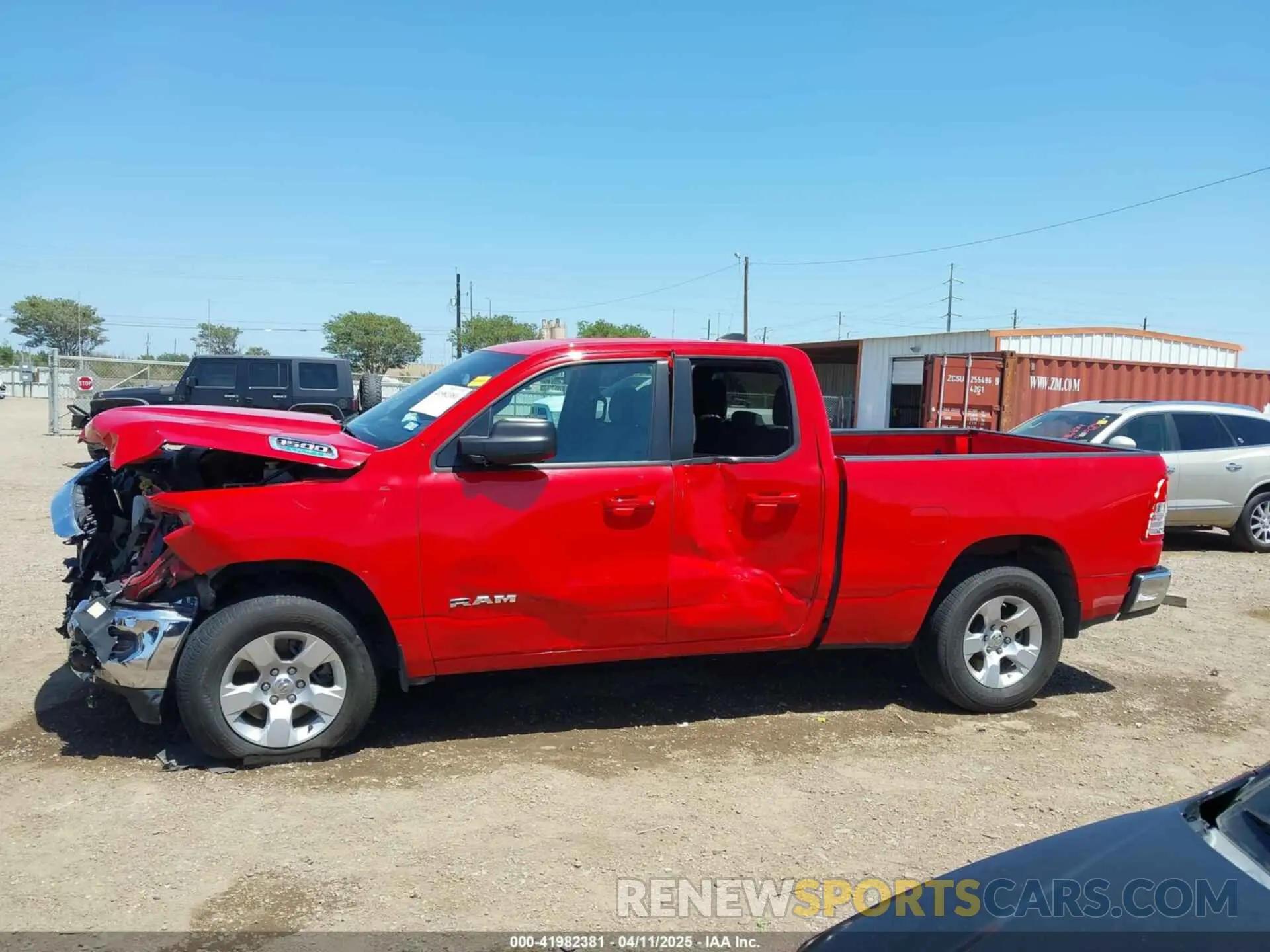 14 fotografías del automóvil dañado 1C6RRFBG9NN278777 RAM 1500 2022