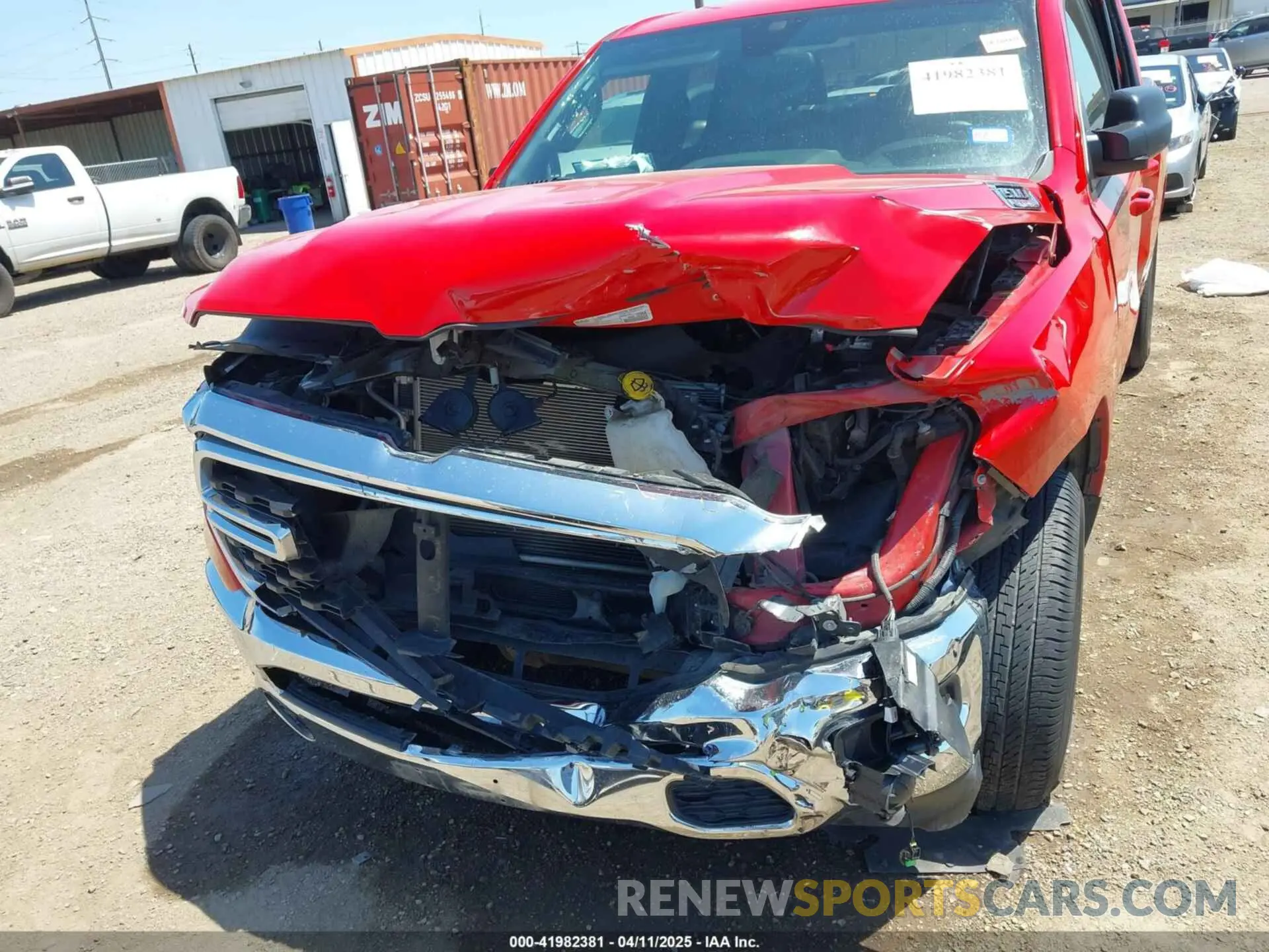 6 fotografías del automóvil dañado 1C6RRFBG9NN278777 RAM 1500 2022
