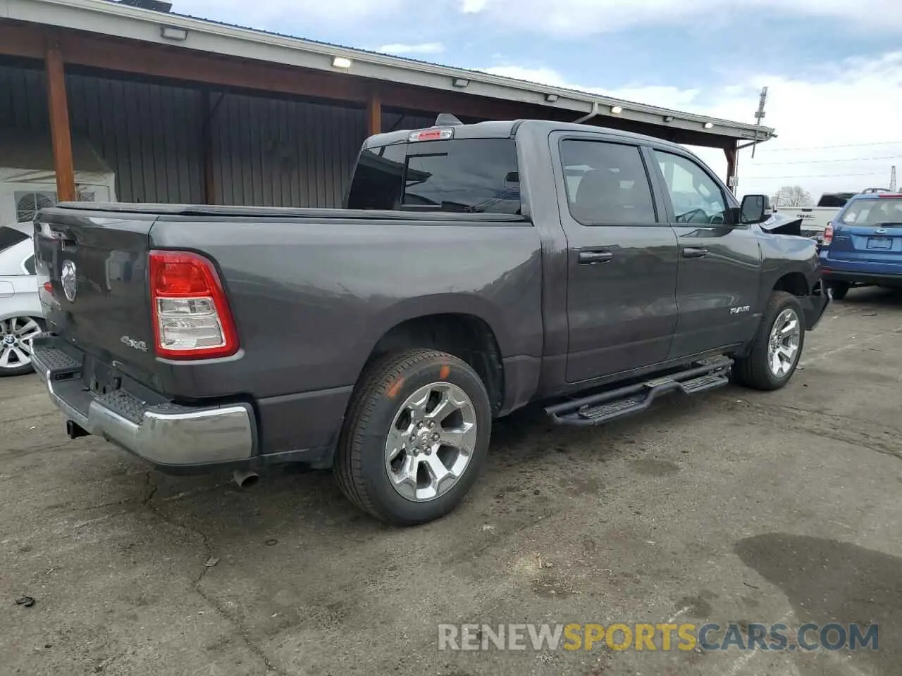 3 fotografías del automóvil dañado 1C6RRFFG0NN402641 RAM 1500 2022