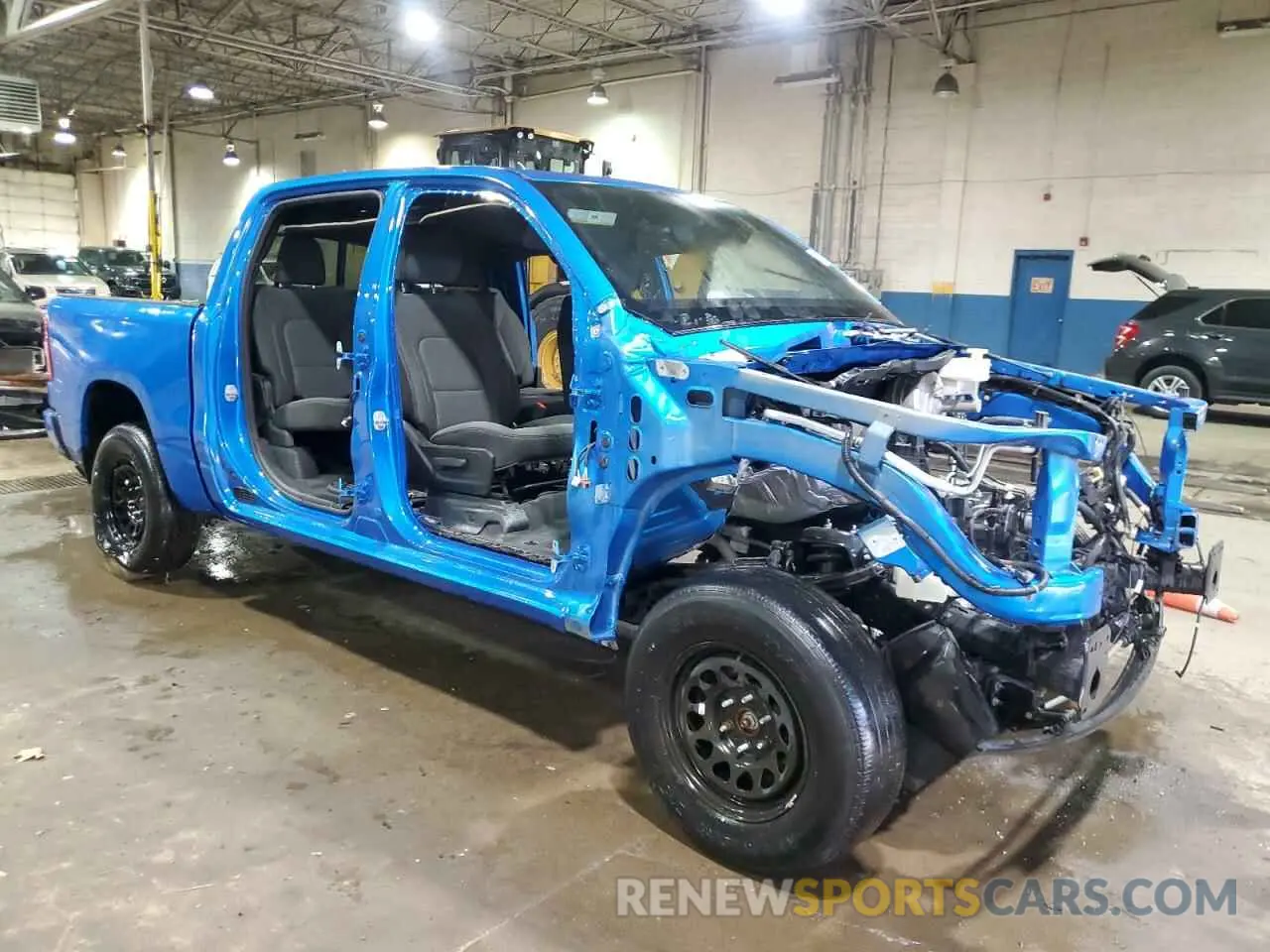 4 fotografías del automóvil dañado 1C6RRFFG2NN430411 RAM 1500 2022