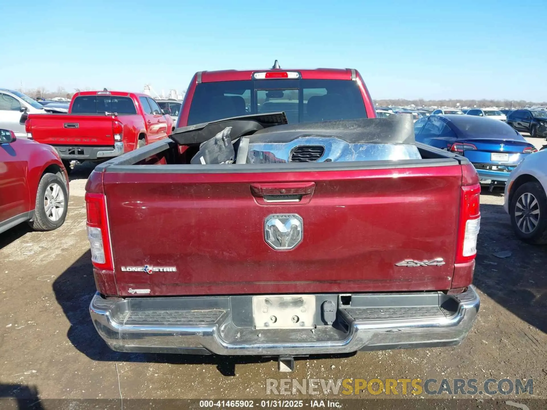 16 fotografías del automóvil dañado 1C6RRFFG5NN298325 RAM 1500 2022
