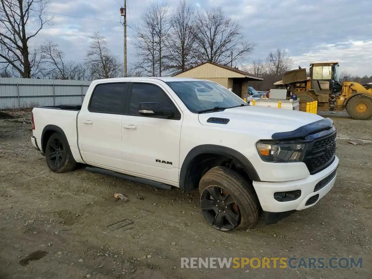 4 fotografías del automóvil dañado 1C6RRFFG5NN401193 RAM 1500 2022