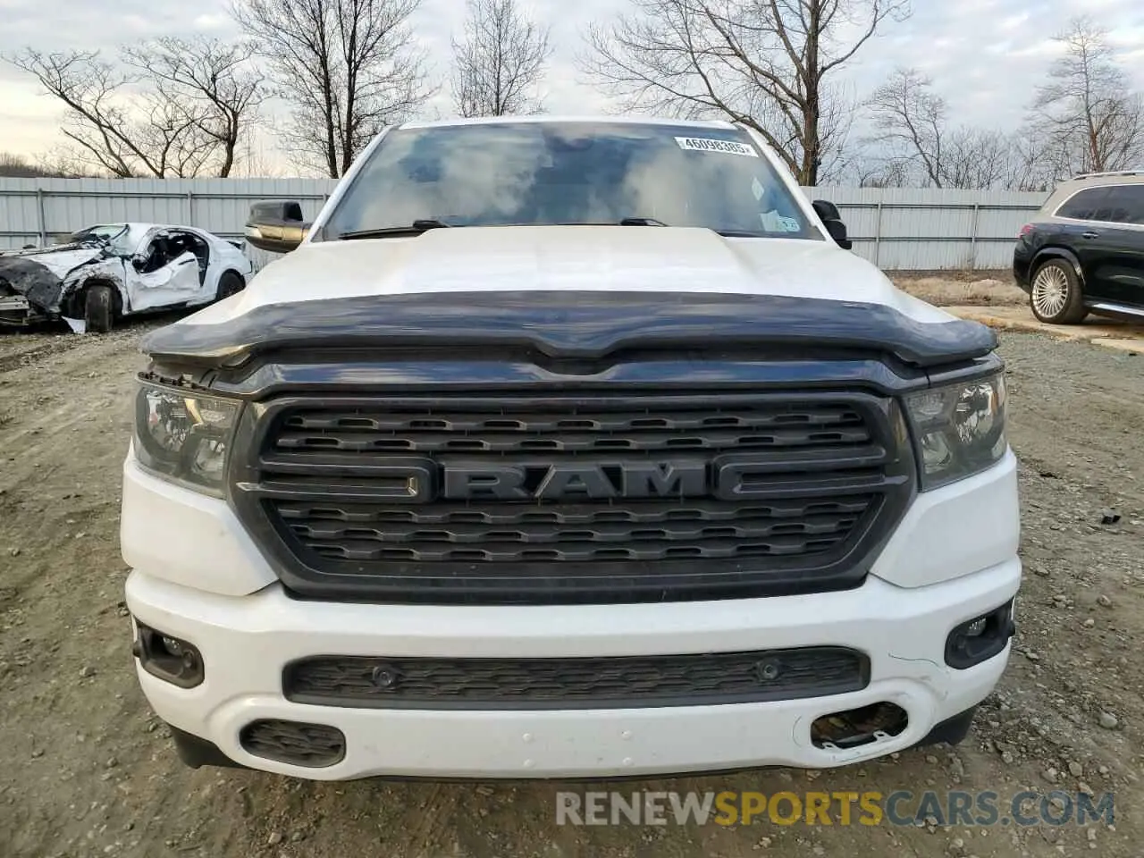 5 fotografías del automóvil dañado 1C6RRFFG5NN401193 RAM 1500 2022