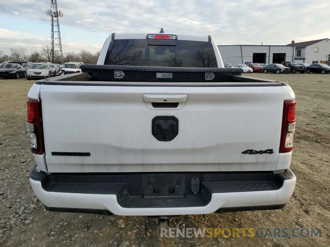 6 fotografías del automóvil dañado 1C6RRFFG5NN401193 RAM 1500 2022