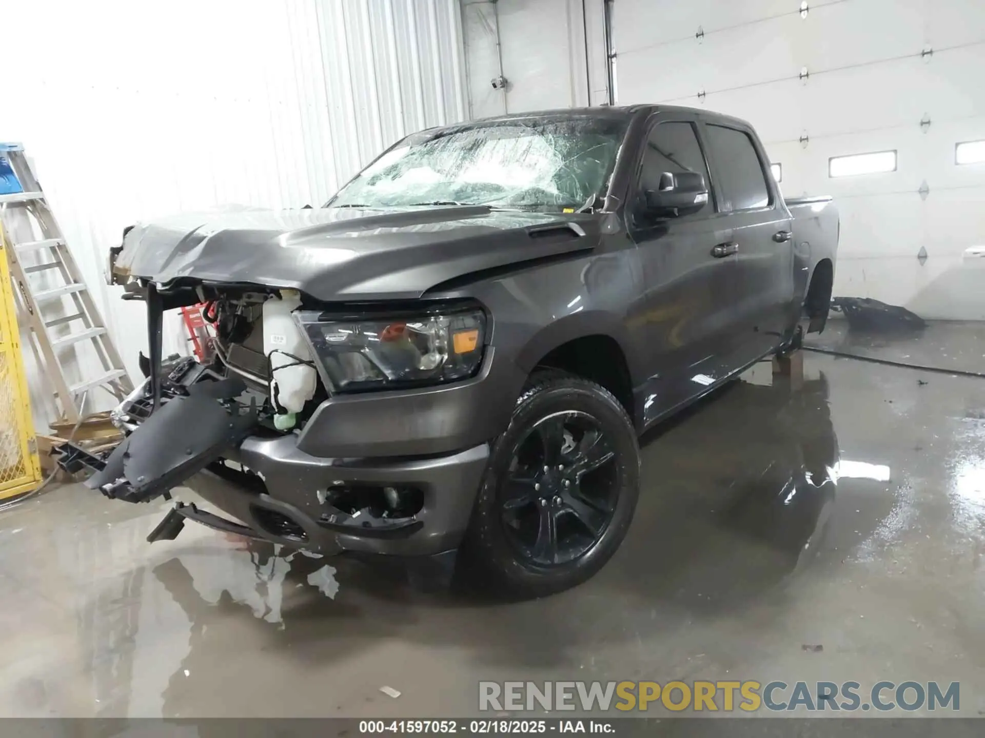 2 fotografías del automóvil dañado 1C6RRFFG6NN225710 RAM 1500 2022