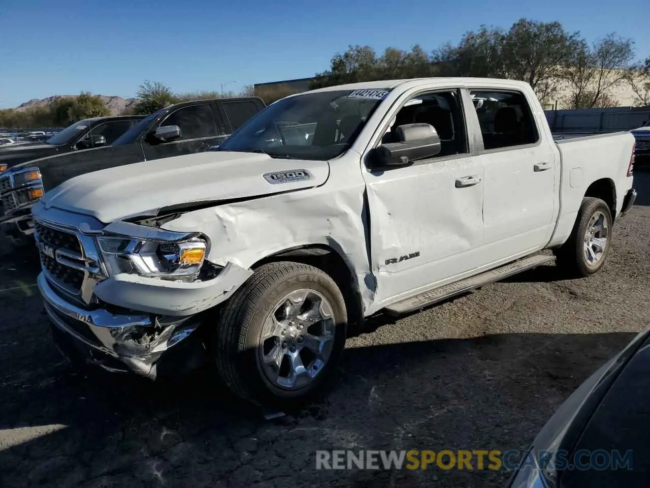 1 fotografías del automóvil dañado 1C6RRFFG8NN457385 RAM 1500 2022