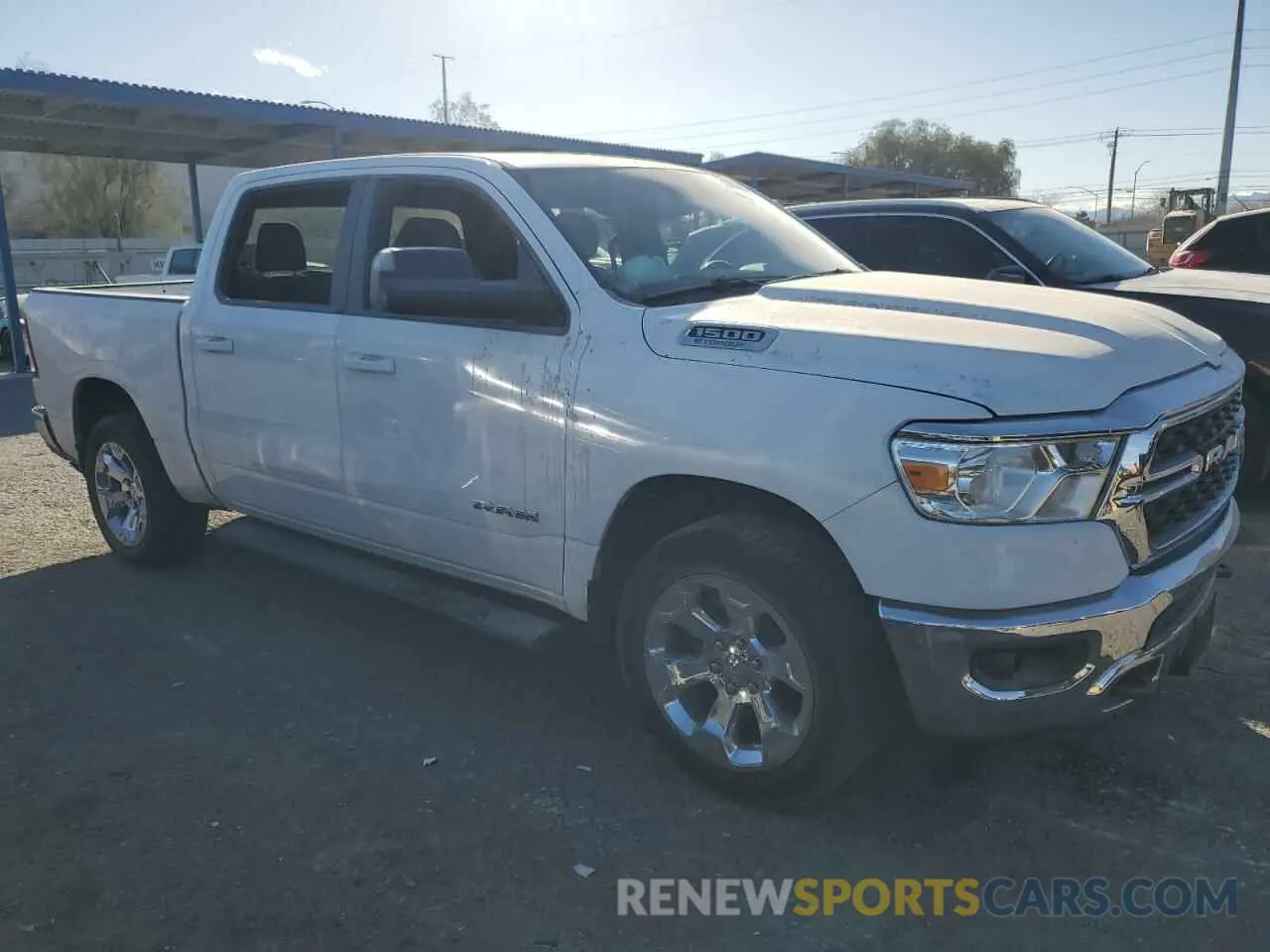 4 fotografías del automóvil dañado 1C6RRFFG8NN457385 RAM 1500 2022