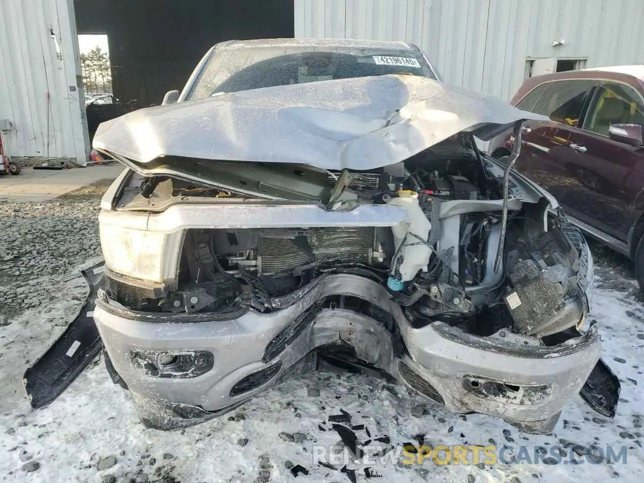 5 fotografías del automóvil dañado 1C6RRFFGXNN390837 RAM 1500 2022